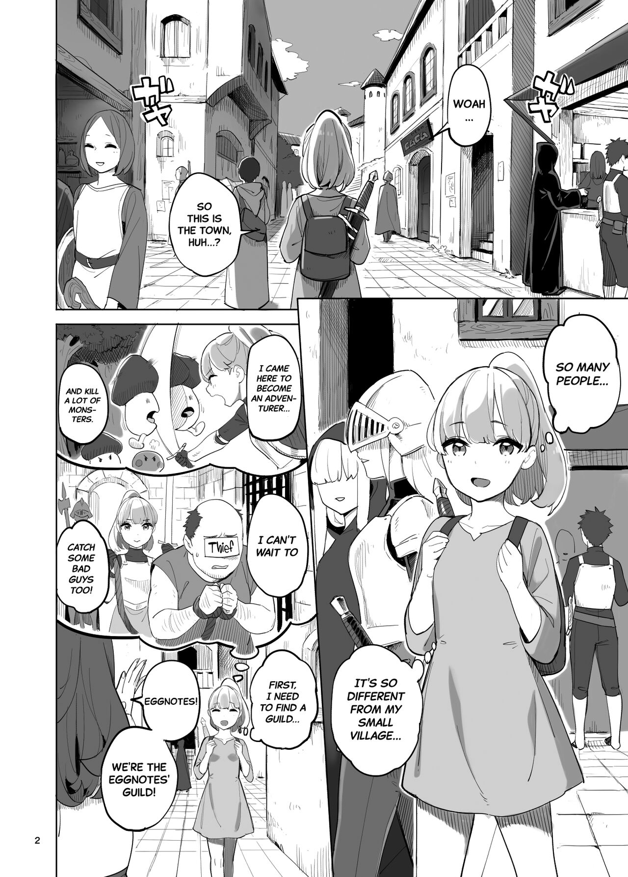The Adventurer's Eggs page 2