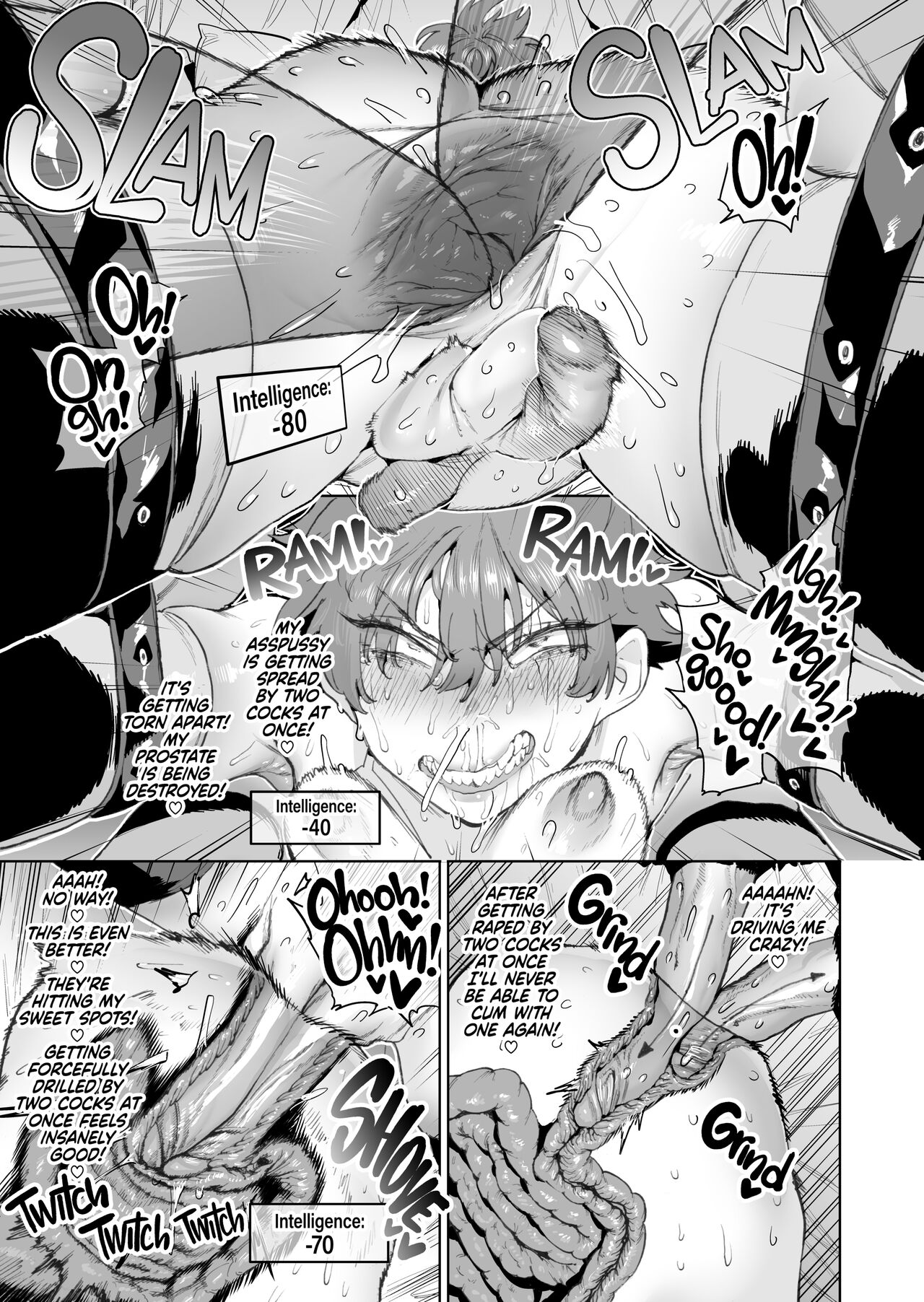 The Adventurer Who Pulled the Sword That Increases Your Attack at the Cost of Intelligence for Every Femgasm! page 32