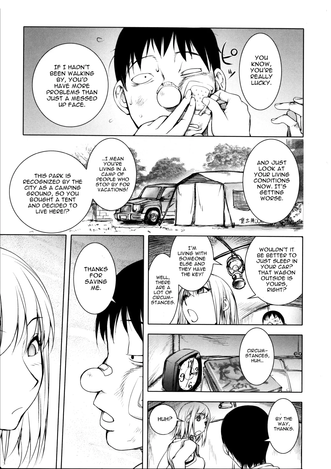 The Adventures of Suicide Man, The Woman Who Never Misses, and Hime-Chan page 121