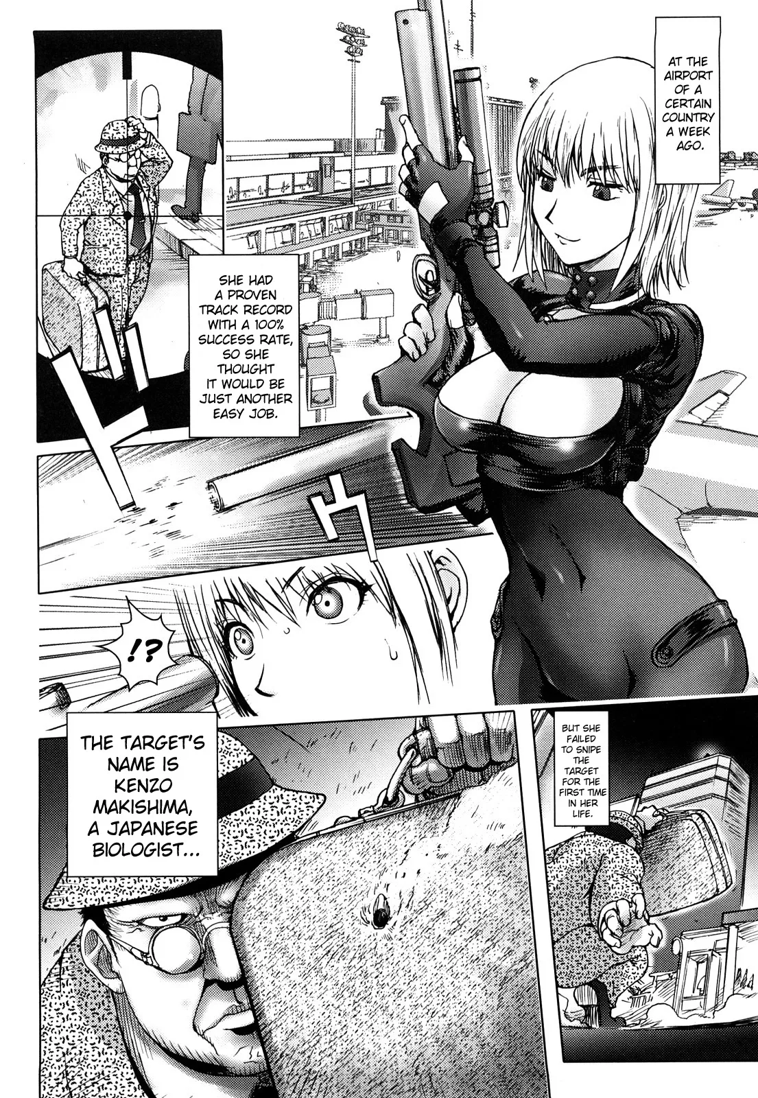 The Adventures of Suicide Man, The Woman Who Never Misses, and Hime-Chan page 42