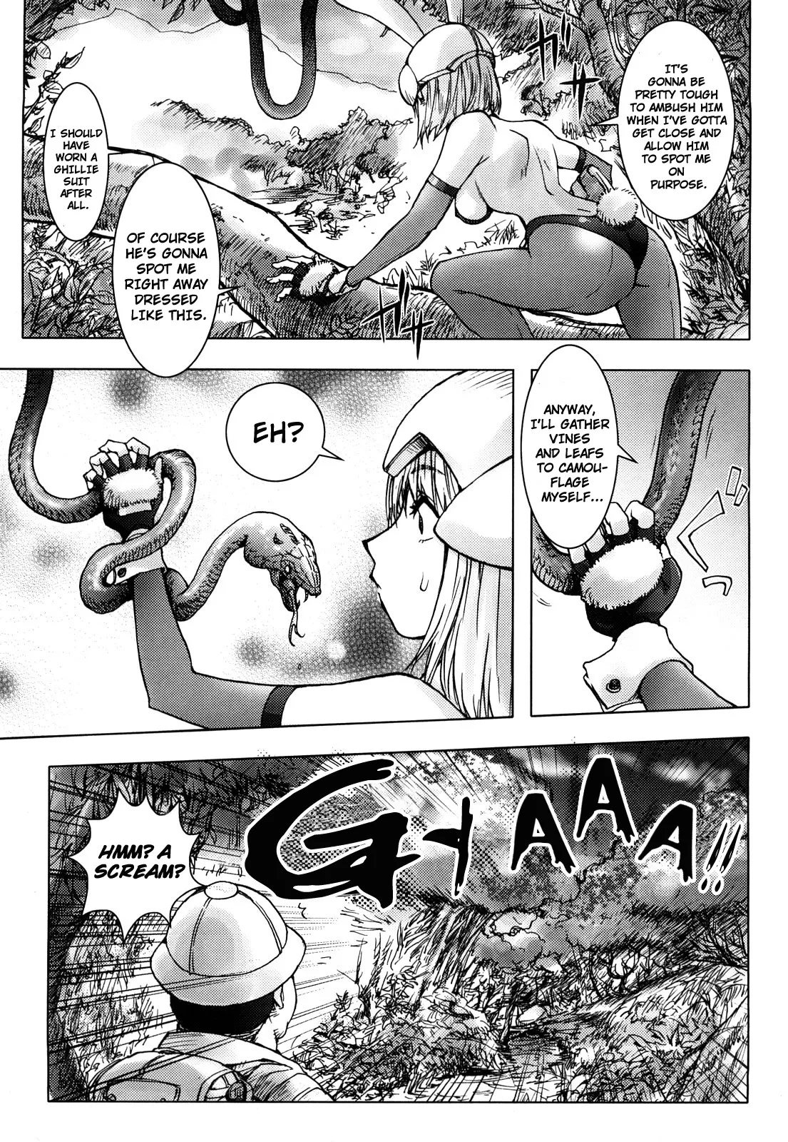 The Adventures of Suicide Man, The Woman Who Never Misses, and Hime-Chan page 45