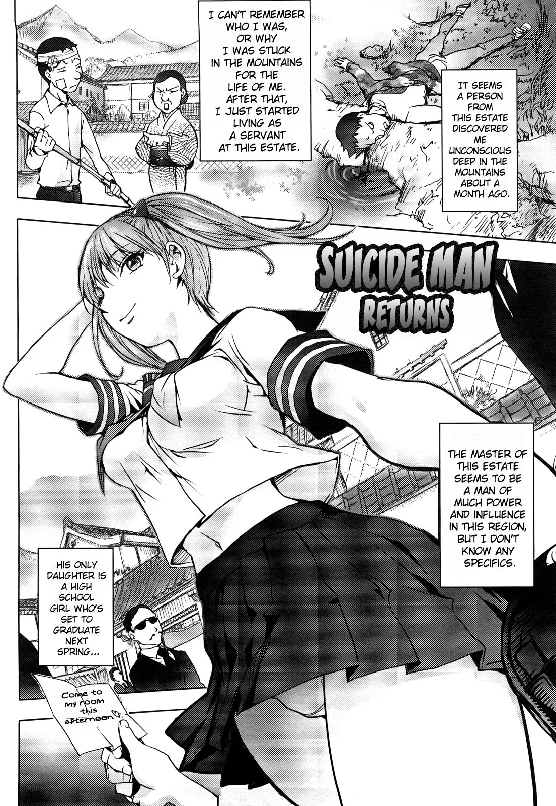 The Adventures of Suicide Man, The Woman Who Never Misses, and Hime-Chan page 58
