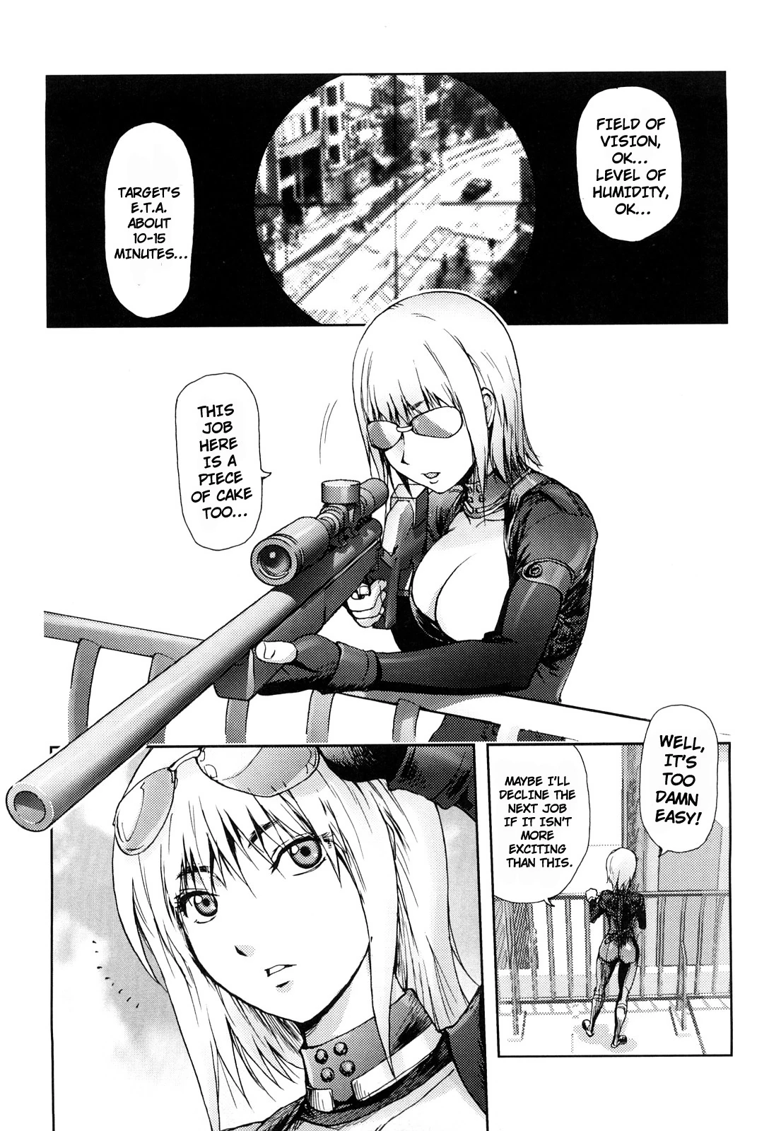 The Adventures of Suicide Man, The Woman Who Never Misses, and Hime-Chan page 7