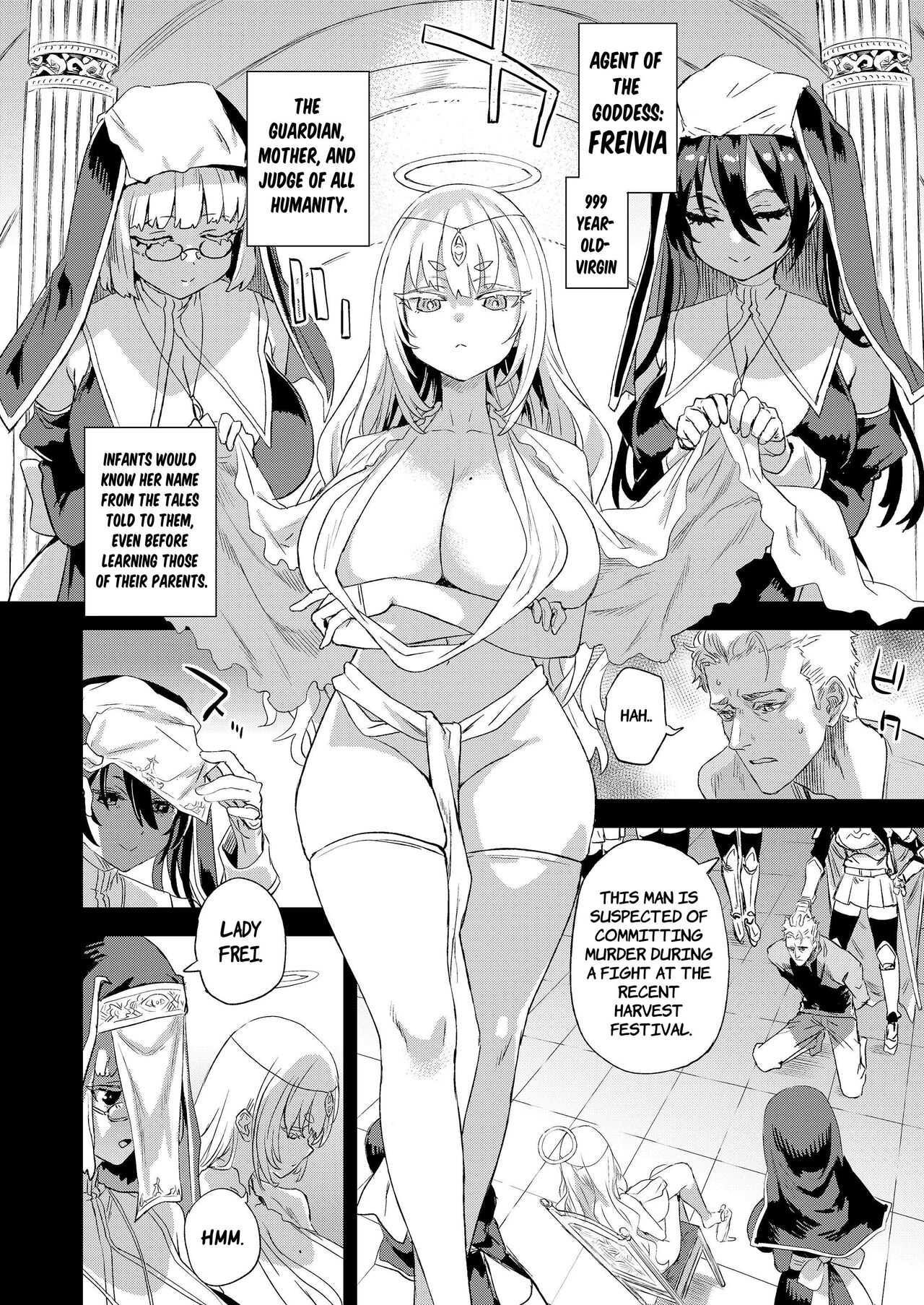 The Agent of the Goddess who has lived for a Thousand years page 3