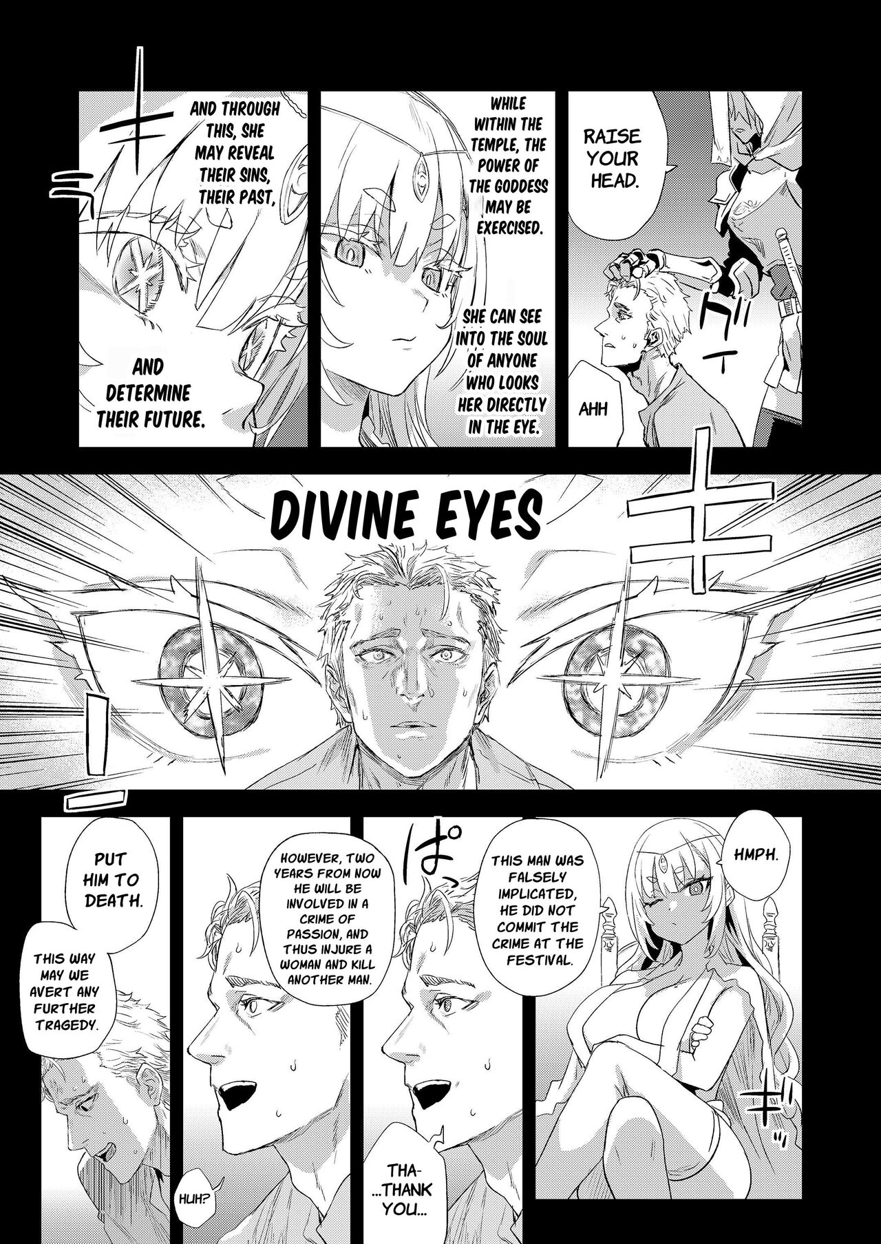 The Agent of the Goddess who has lived for a Thousand years page 4