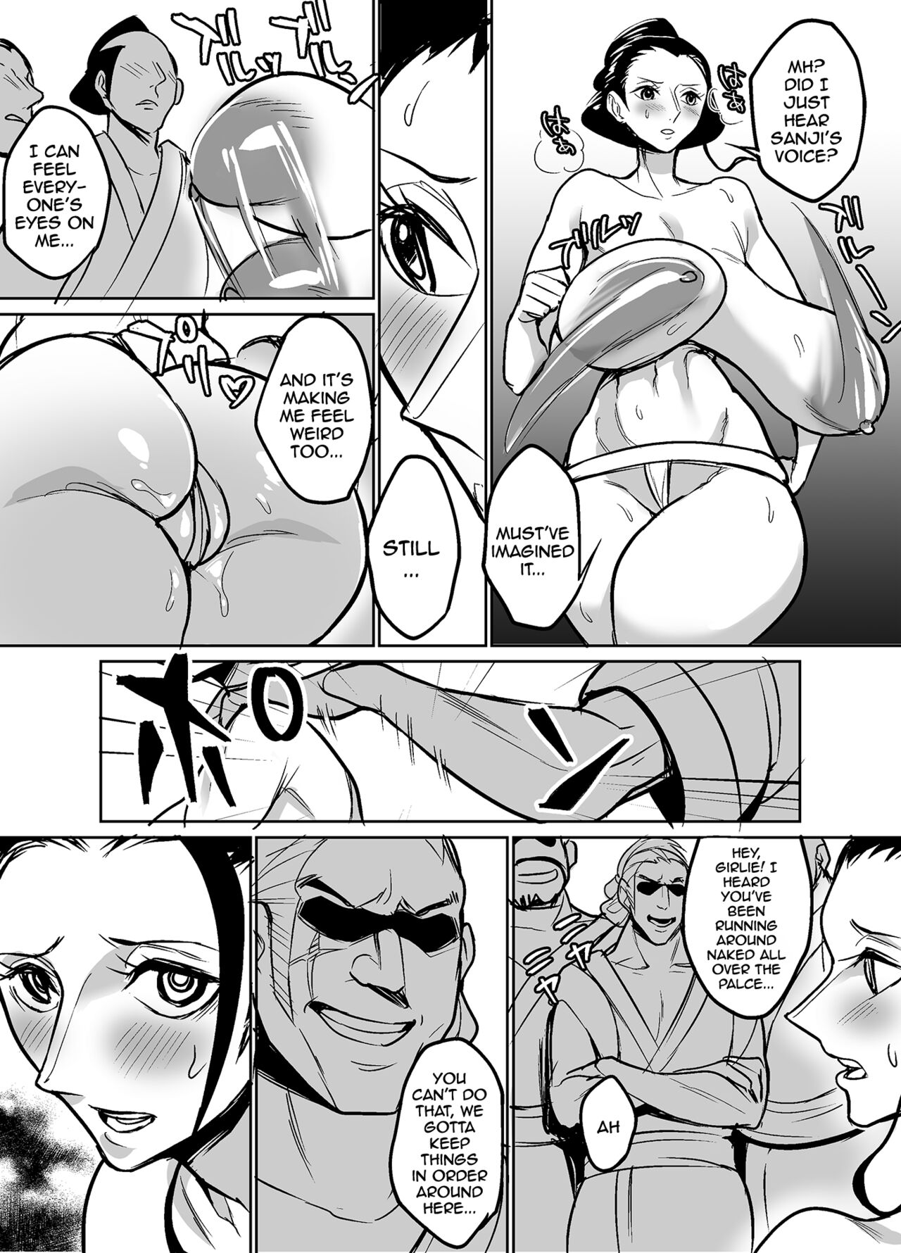 The Archaeologist Who Has Infiltrated the Wano Country As a Sumo Wrestler page 18