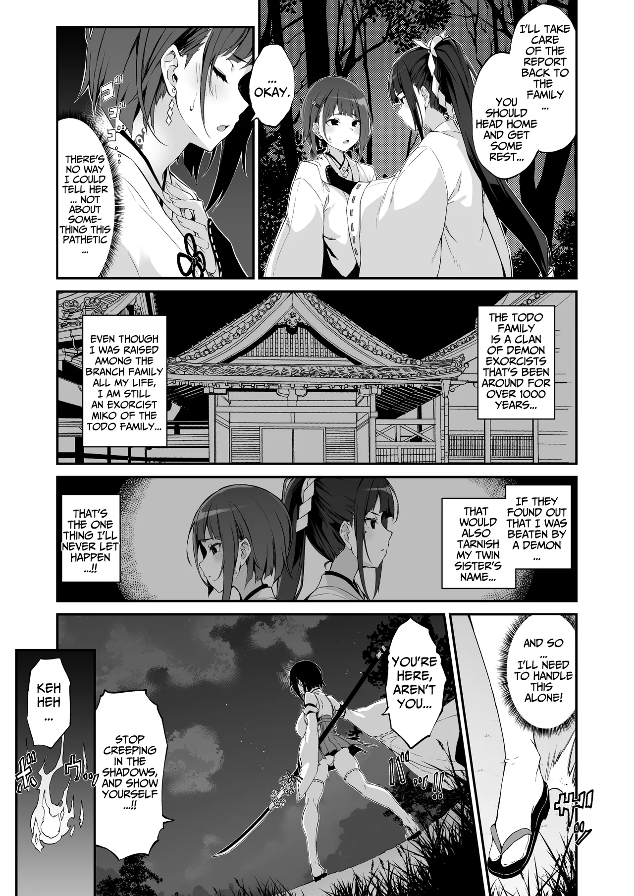 The Battle Shrine Maidens of Humiliating Servility page 6