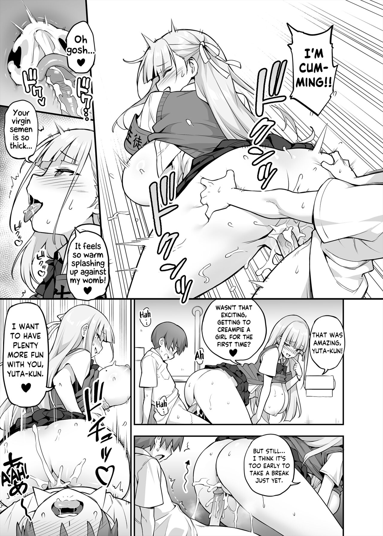 The Beloved Student Council President With the Obscenely Big Tits page 10