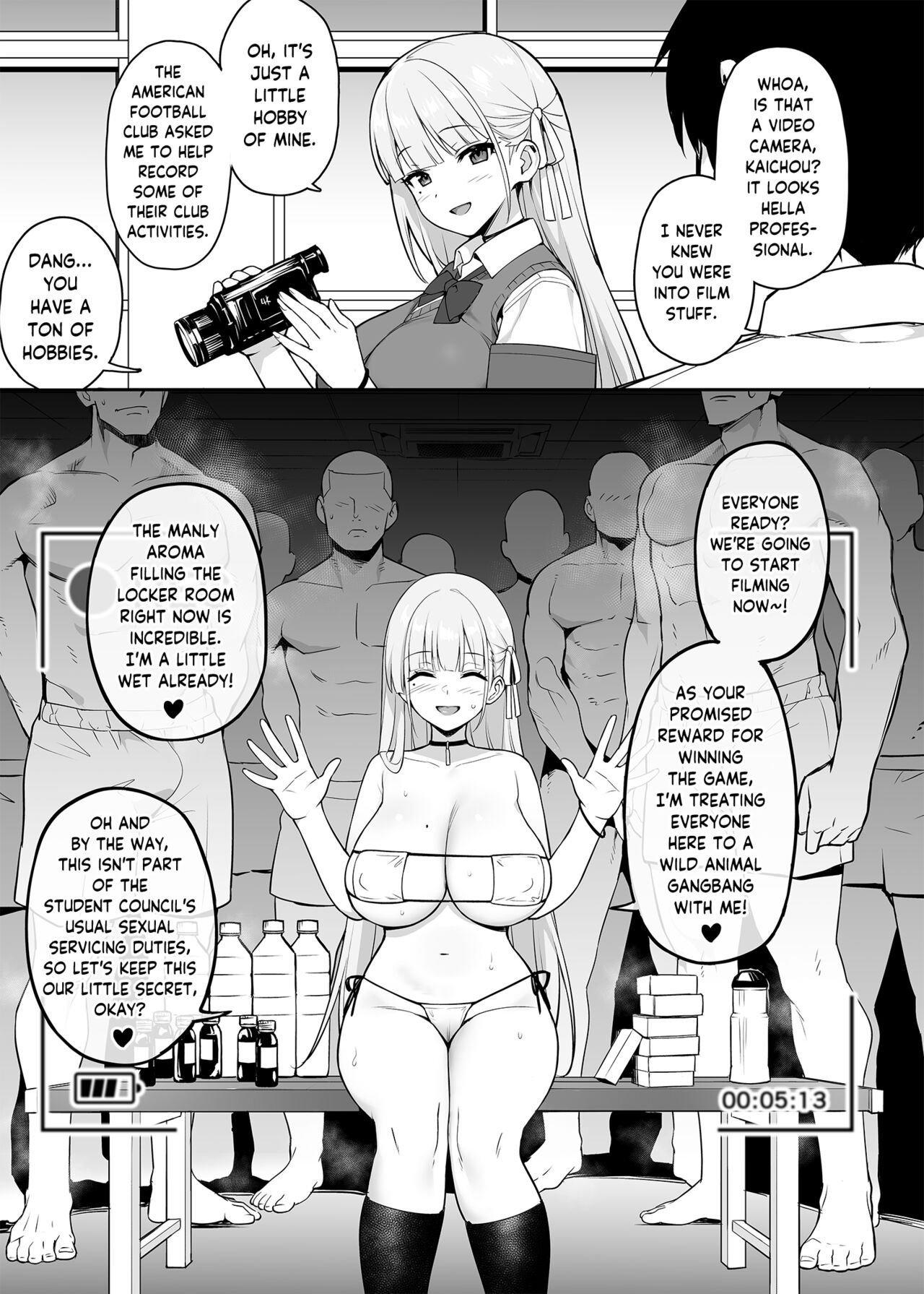 The Beloved Student Council President With the Obscenely Big Tits page 14