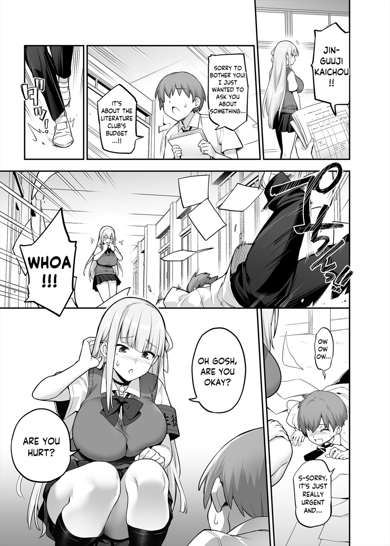 The Beloved Student Council President With the Obscenely Big Tits page 6