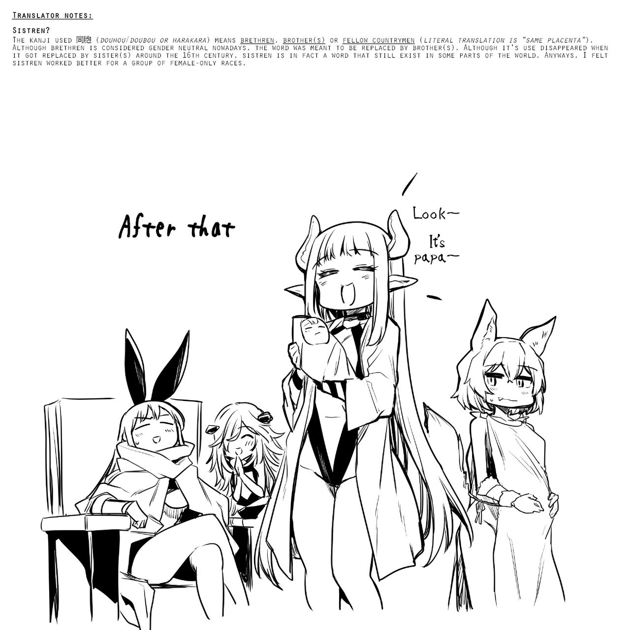 The Bewildered Adventurer-chan is Caught and Reverse-Raped as the Penis She Grew Gets Aroused by the Female Demons page 12