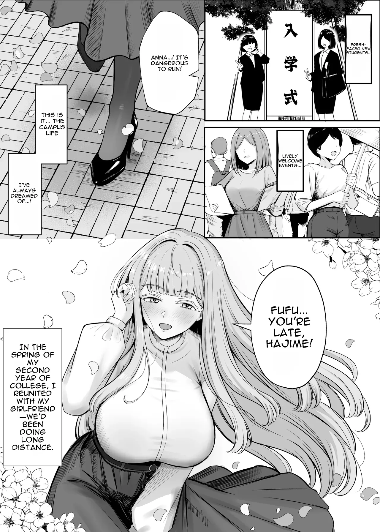 The Blonde, Busty Anime-Otaku International Student Is Way Too Easy to Get Laid, lol page 2