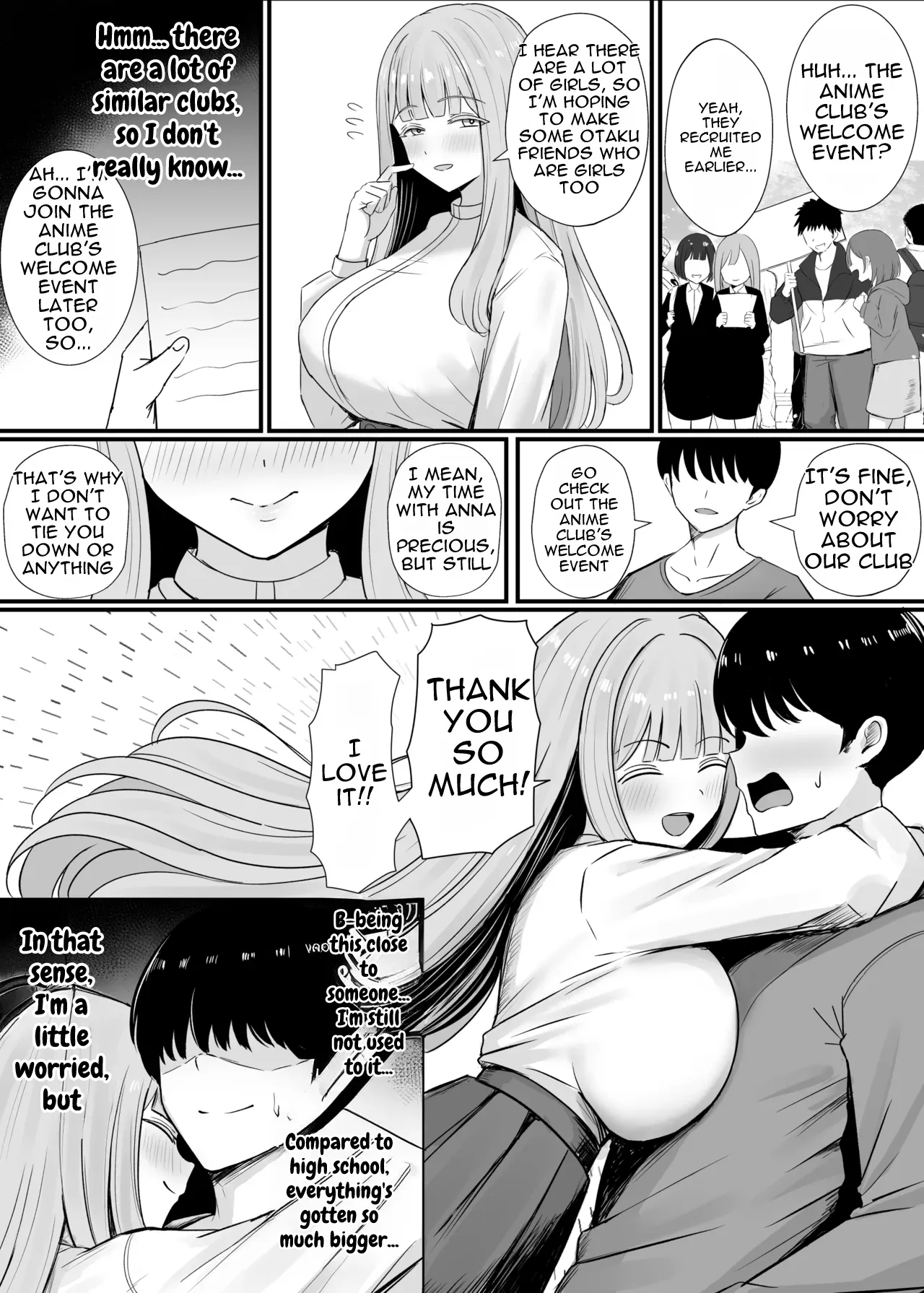 The Blonde, Busty Anime-Otaku International Student Is Way Too Easy to Get Laid, lol page 5
