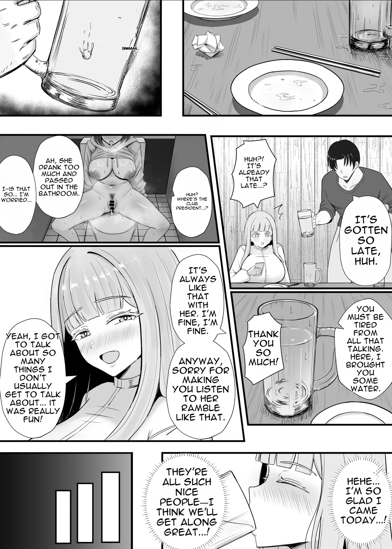 The Blonde, Busty Anime-Otaku International Student Is Way Too Easy to Get Laid, lol page 8