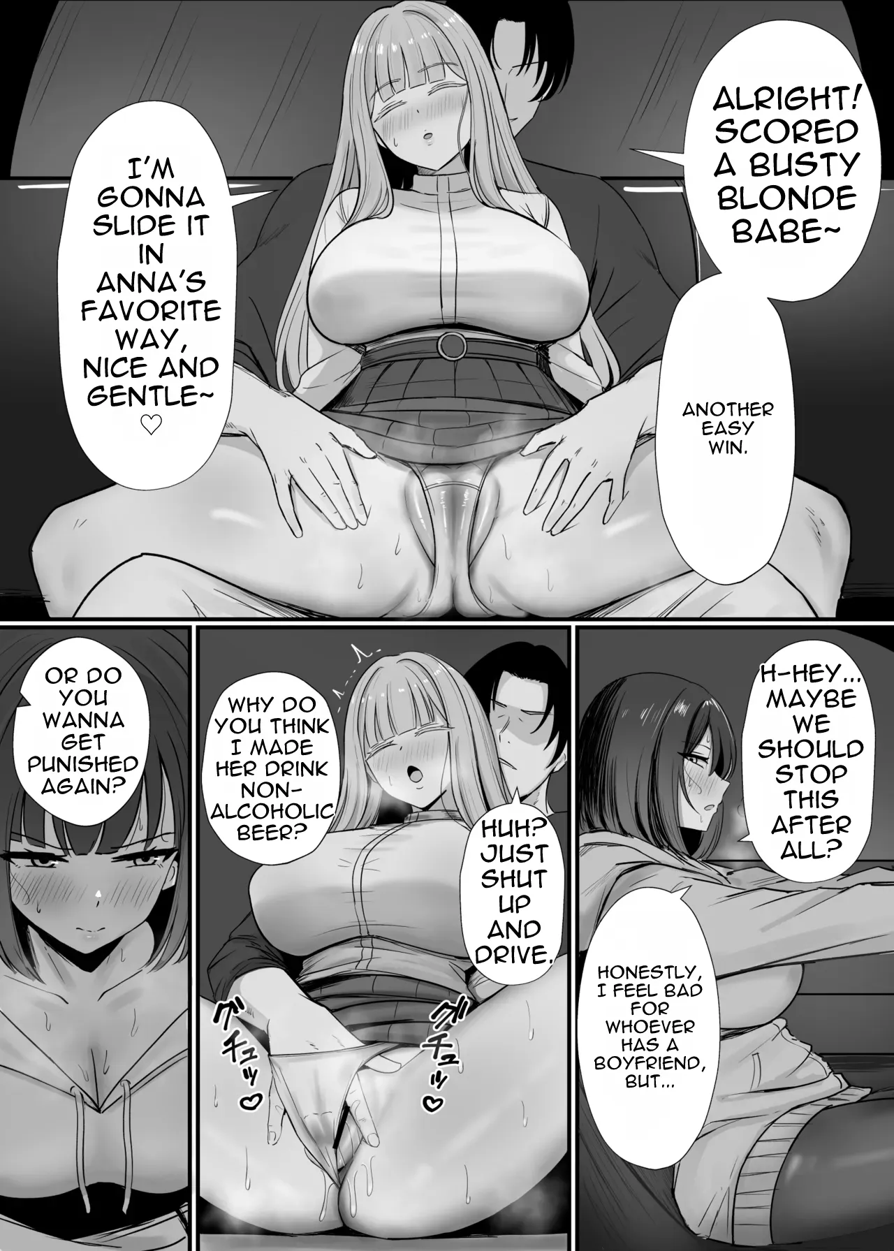 The Blonde, Busty Anime-Otaku International Student Is Way Too Easy to Get Laid, lol page 9