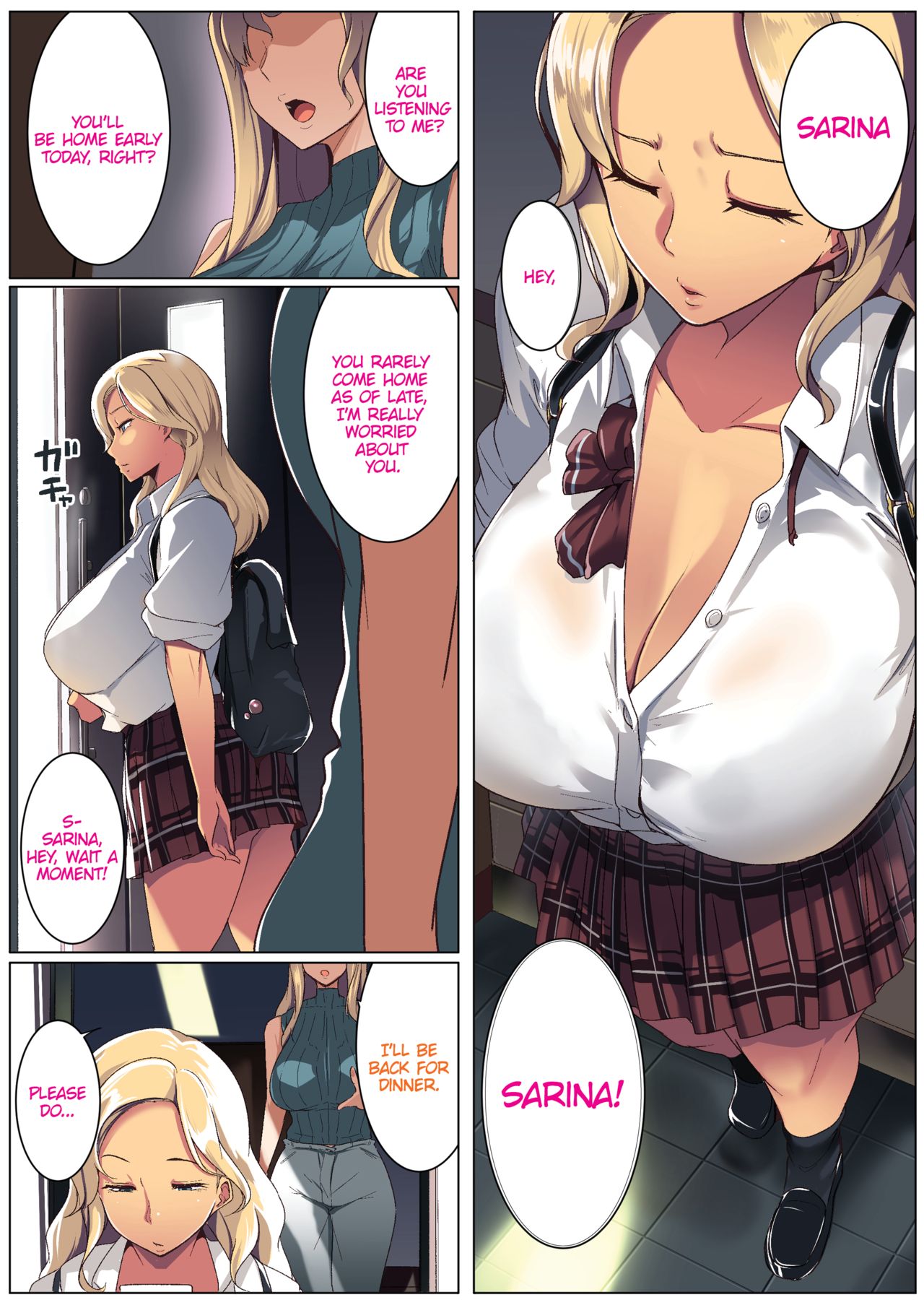 The Blonde Wife's Good Friend page 2