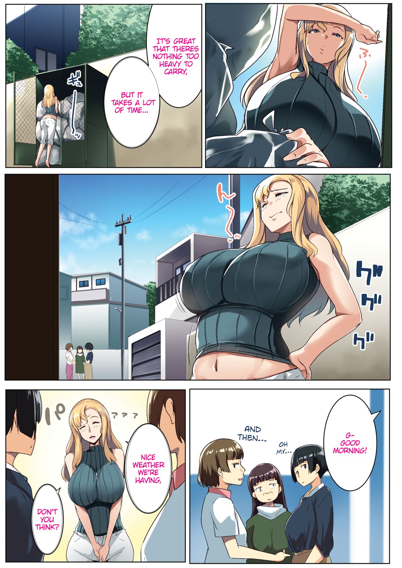 The Blonde Wife's Good Friend page 4