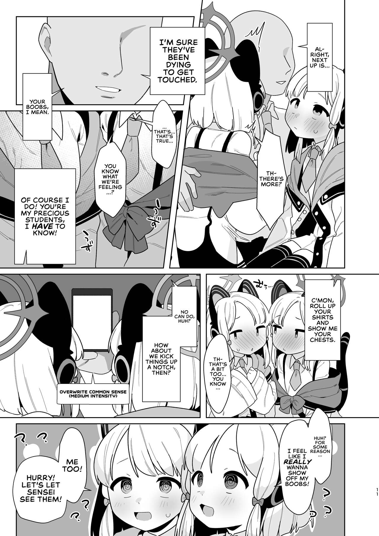 The Blue Archive Mind Control Club ~Gamer Twins Chapter~ page 10