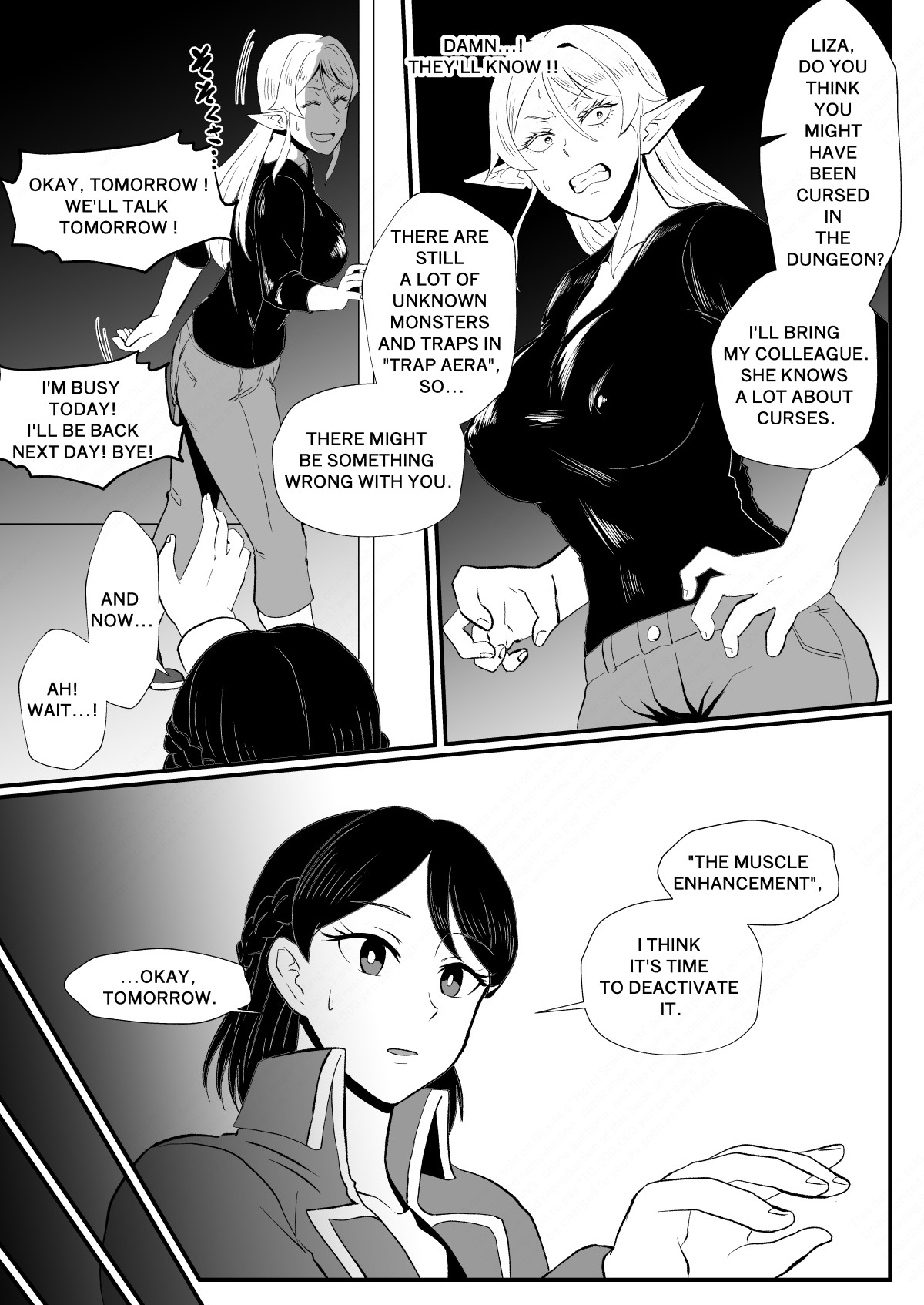 THE BODYSWAPPING TRAP ~LIZA THE WIZARD ELF IS BACK~ page 24