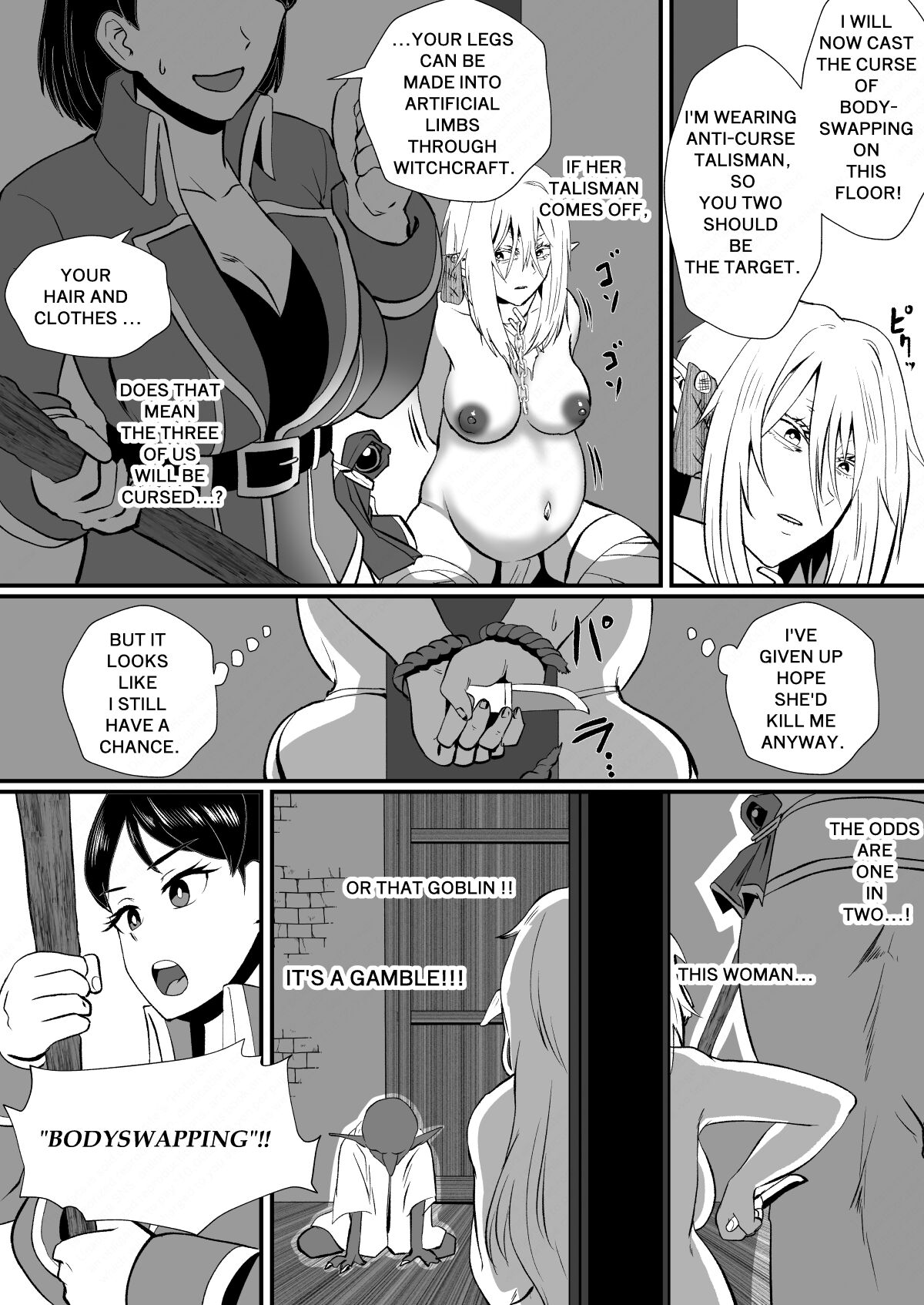 THE BODYSWAPPING TRAP ~LIZA THE WIZARD ELF IS BACK~ page 41