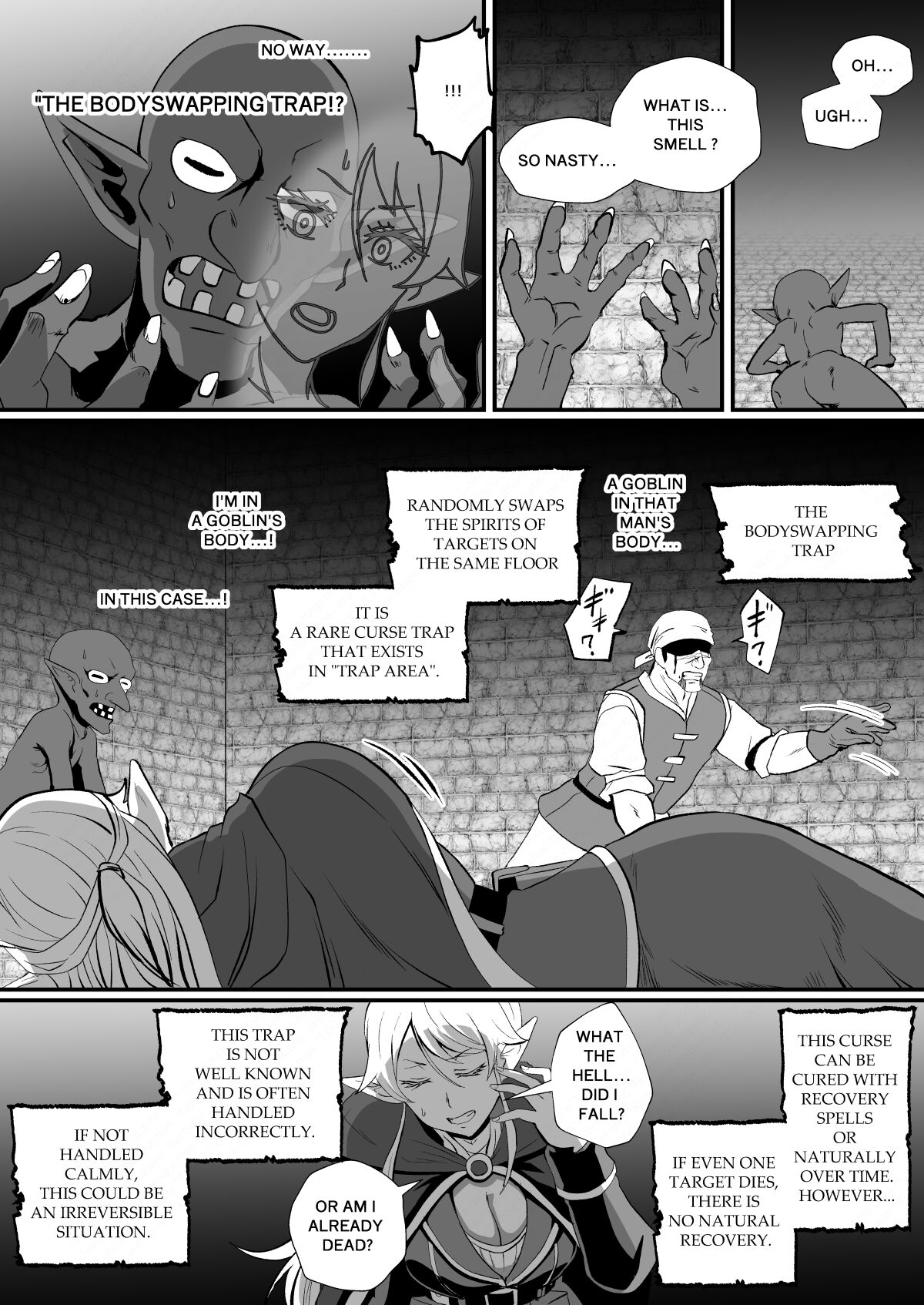 THE BODYSWAPPING TRAP ~LIZA THE WIZARD ELF IS BACK~ page 5