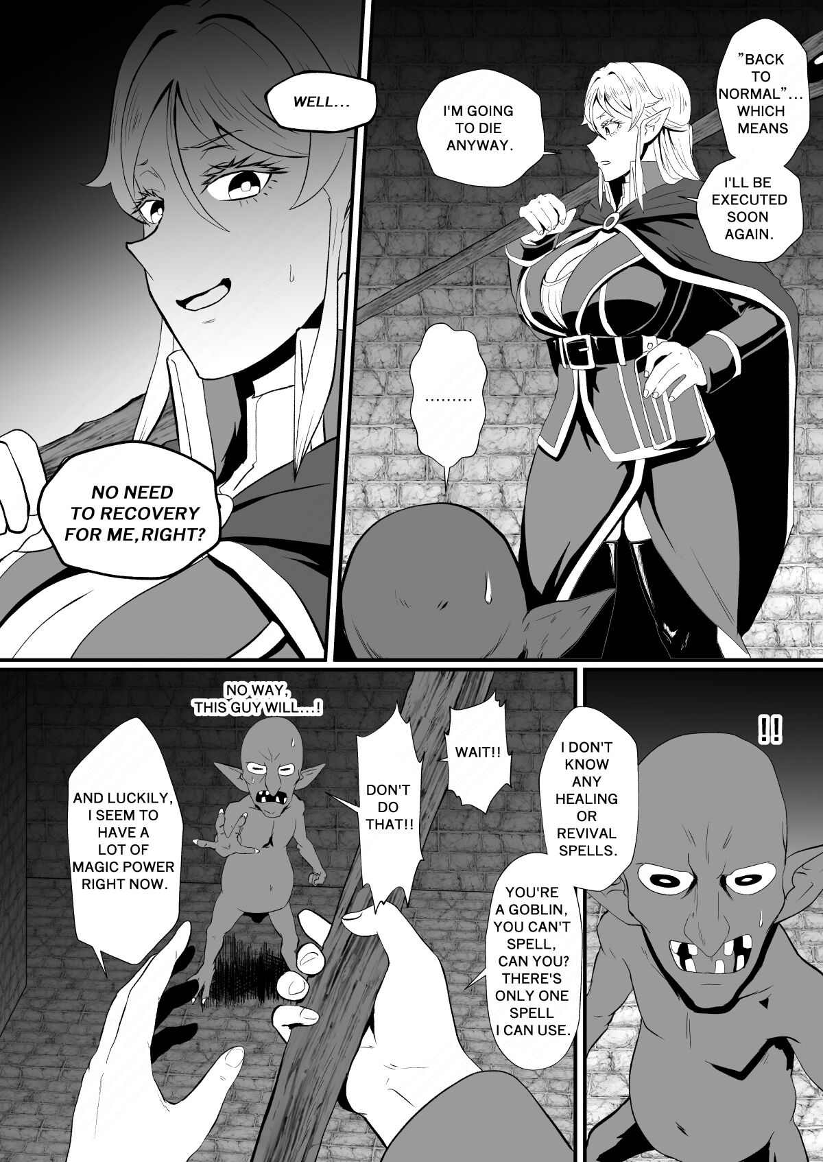 THE BODYSWAPPING TRAP ~LIZA THE WIZARD ELF IS BACK~ page 9
