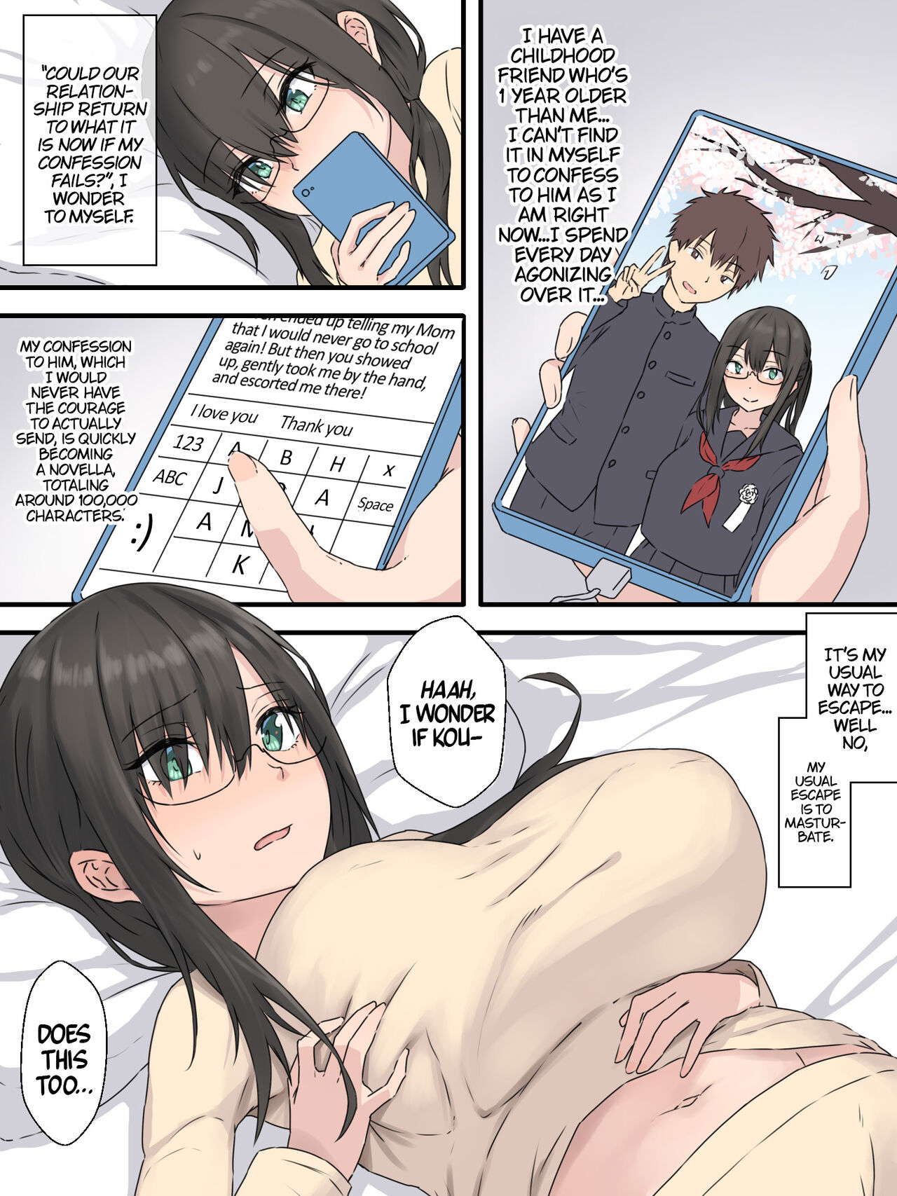 The Bookworm And Her Childhood Friend page 4