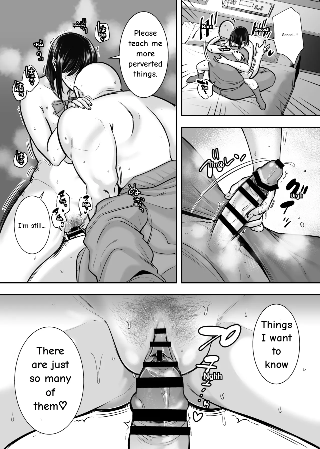 The Busty Literature Girl In Hiding Immoral Lessons in the Library page 35