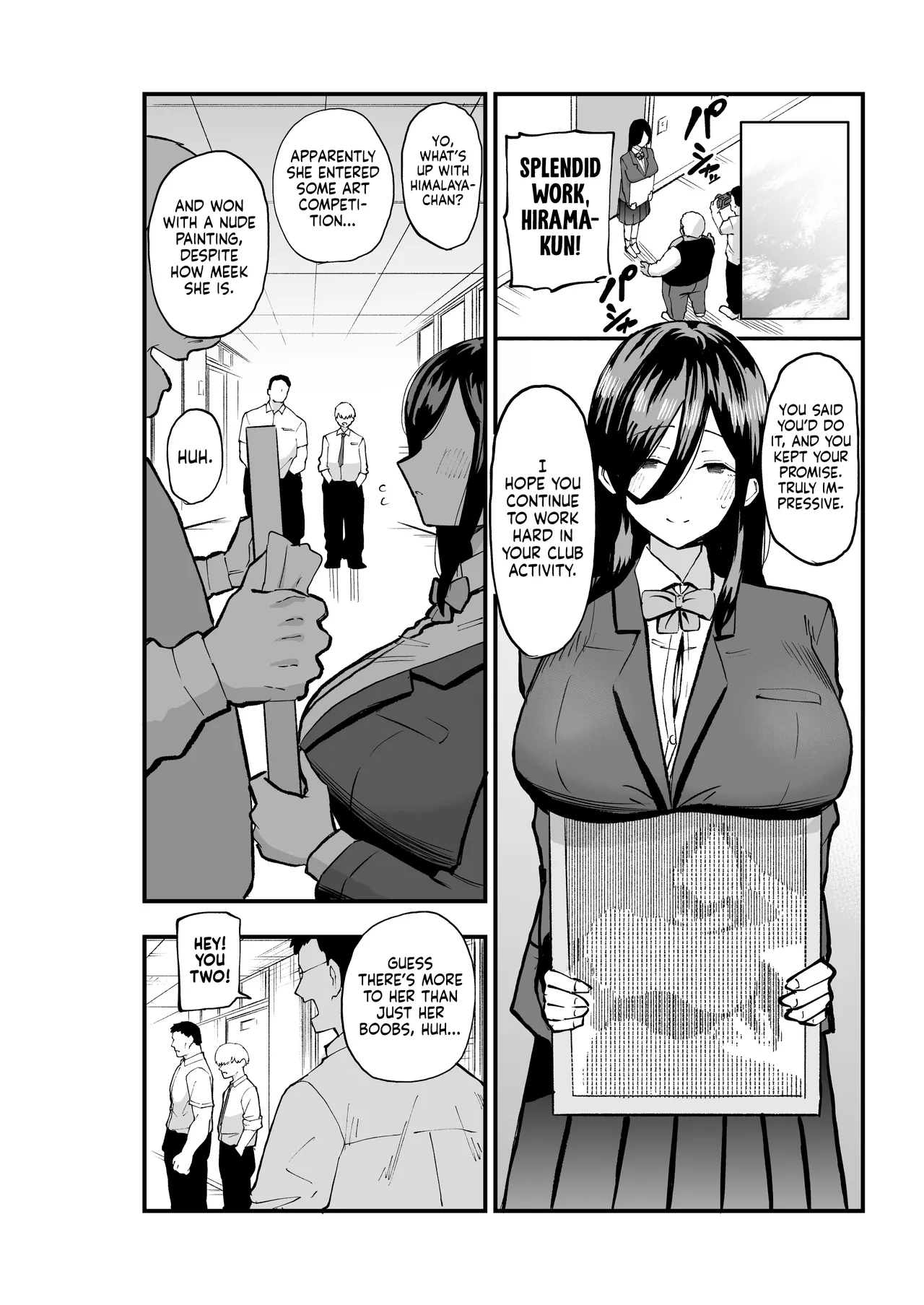 The Busty, Unassuming Girl Hirama-chan page 29