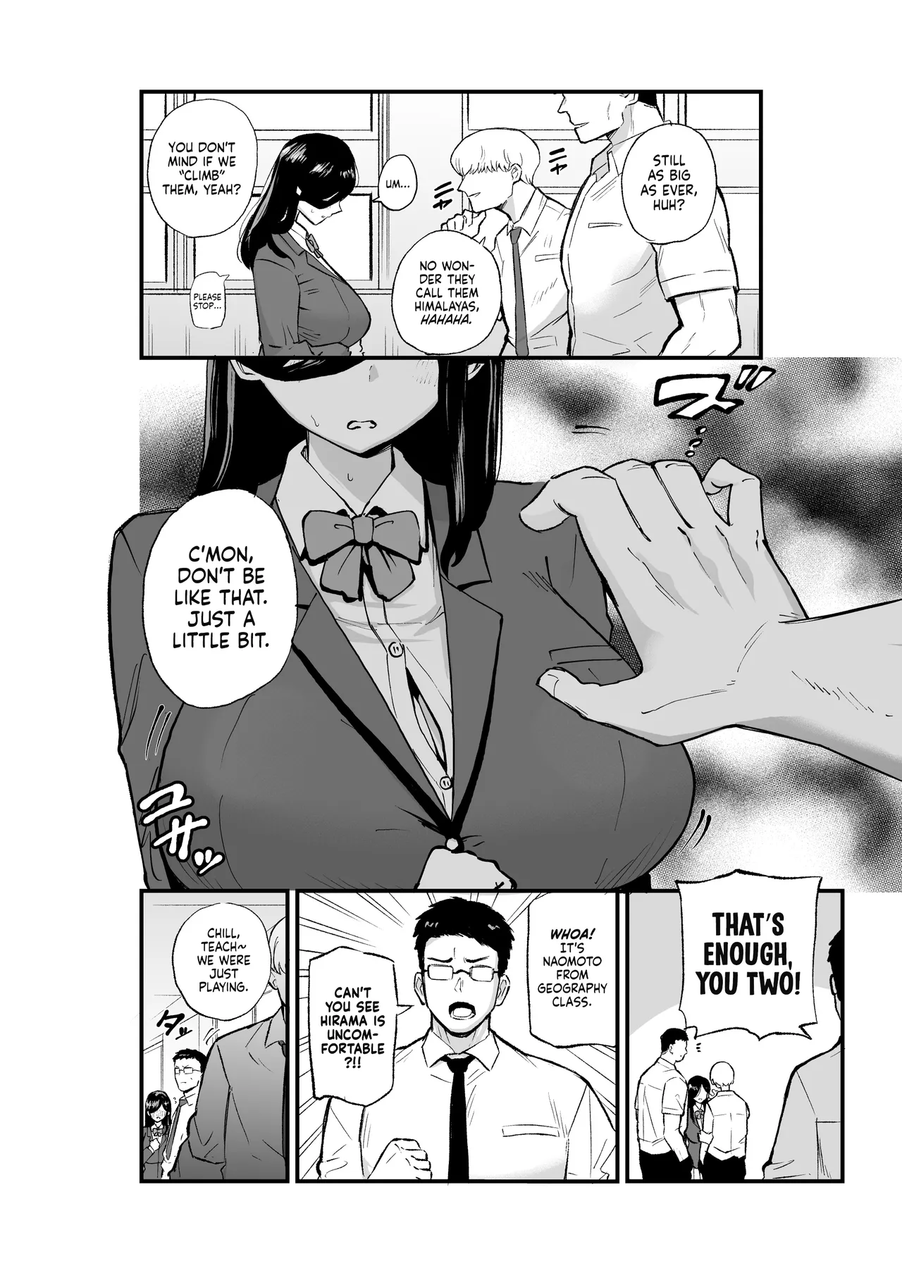 The Busty, Unassuming Girl Hirama-chan page 3