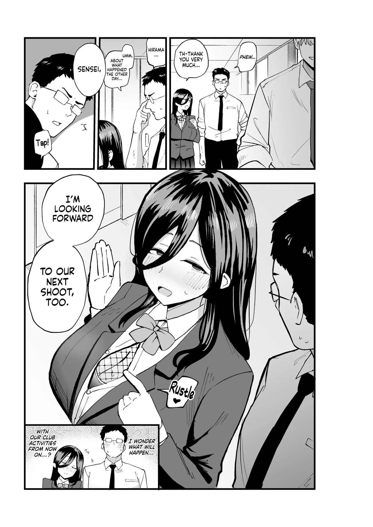 The Busty, Unassuming Girl Hirama-chan page 30