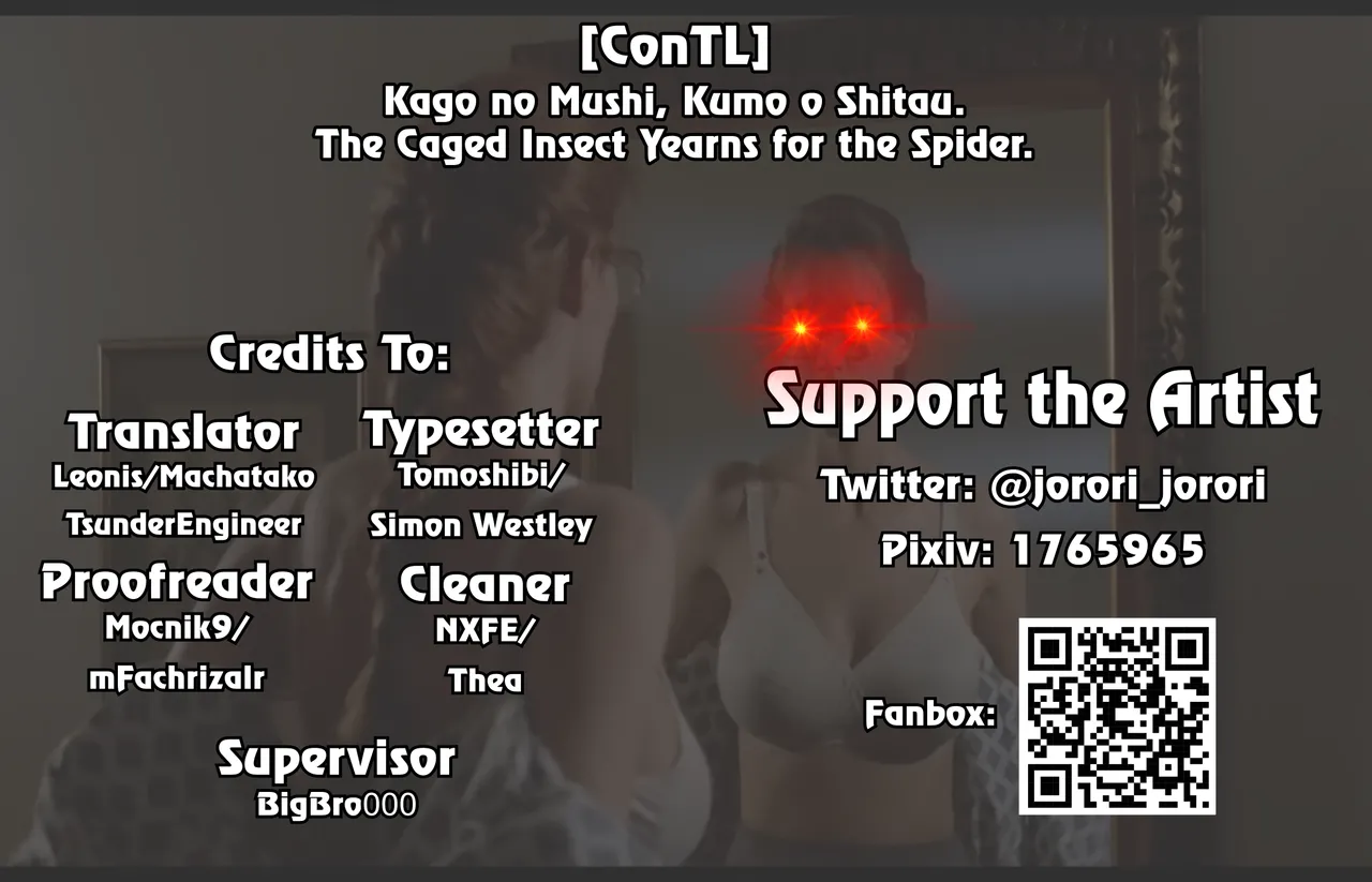 The Caged Insect Yearns for the Spider. page 25