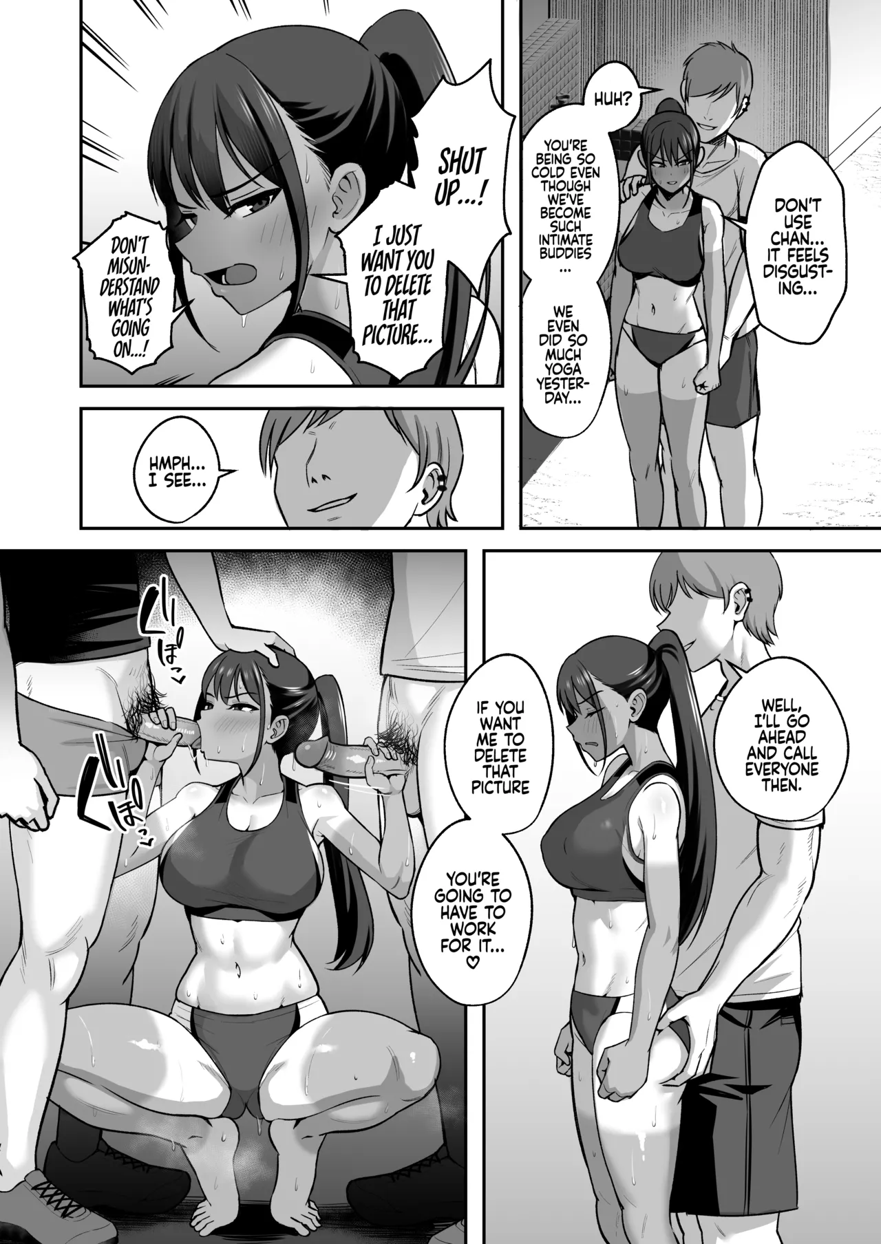 The Captain of the Track and Field Club Surrenders to a Bunch of Delinquents page 19