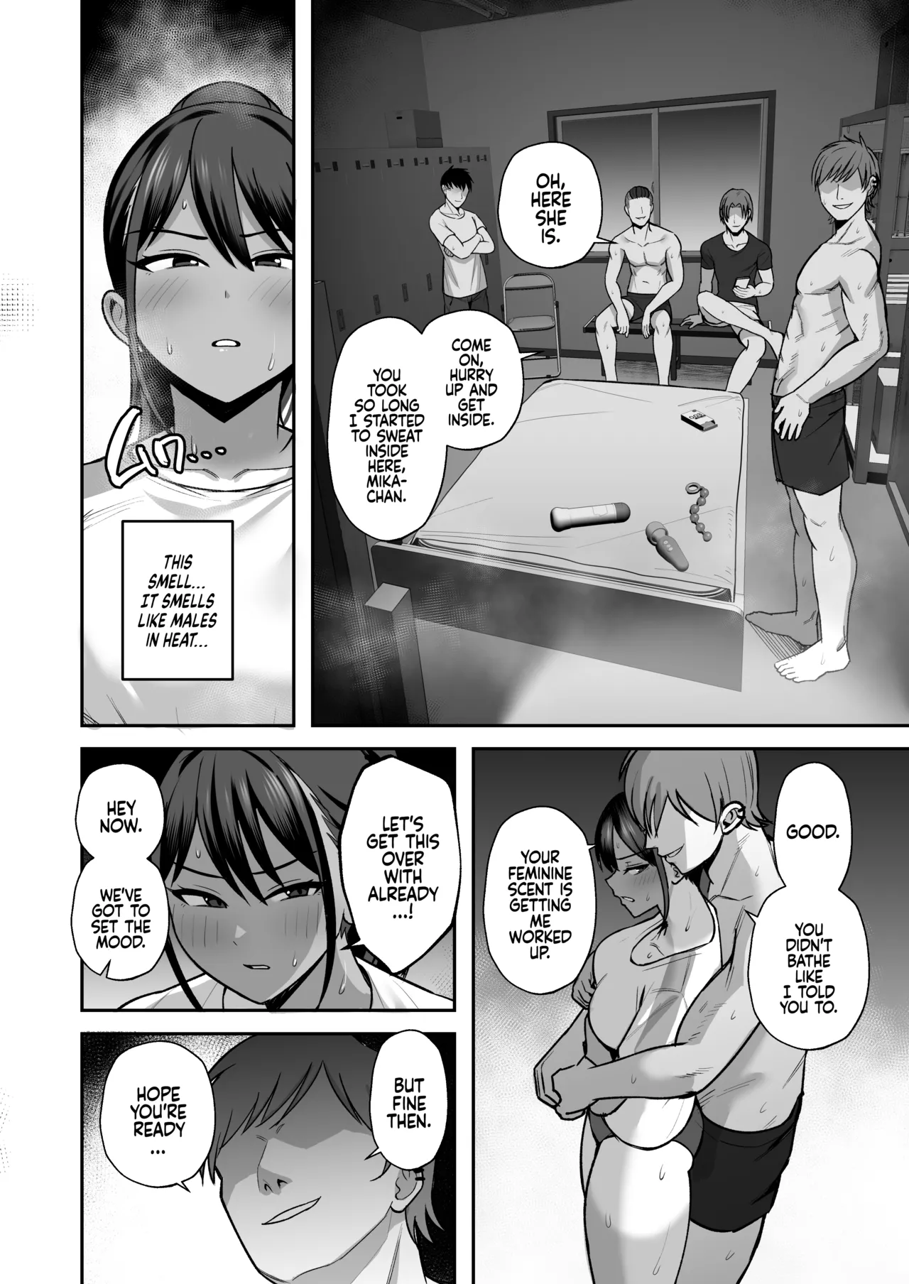 The Captain of the Track and Field Club Surrenders to a Bunch of Delinquents page 27