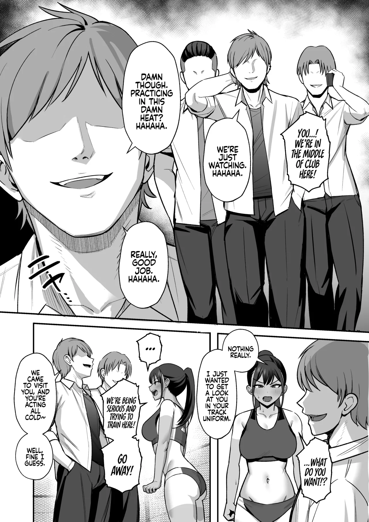 The Captain of the Track and Field Club Surrenders to a Bunch of Delinquents page 5