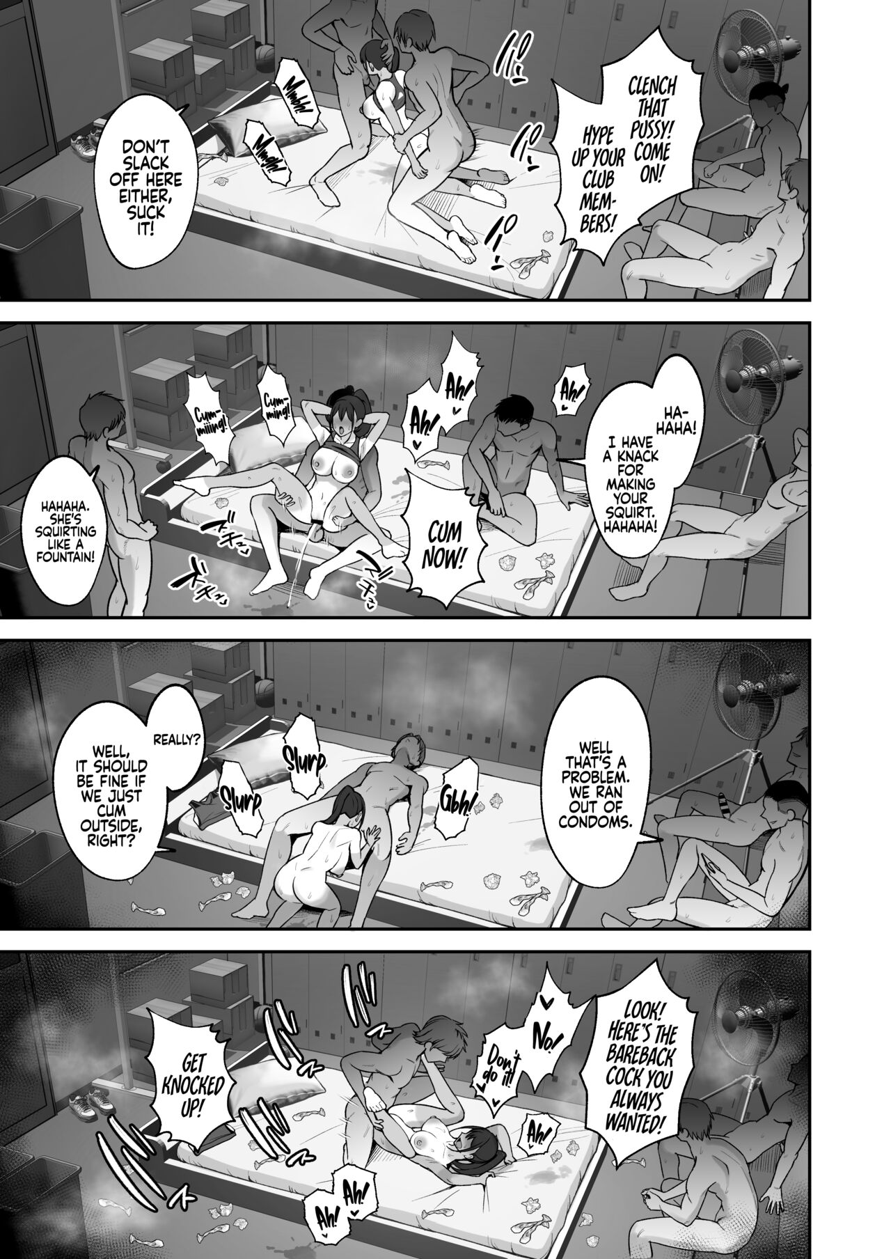 The Captain of the Track and Field Club Surrenders to a Bunch of Delinquents page 32