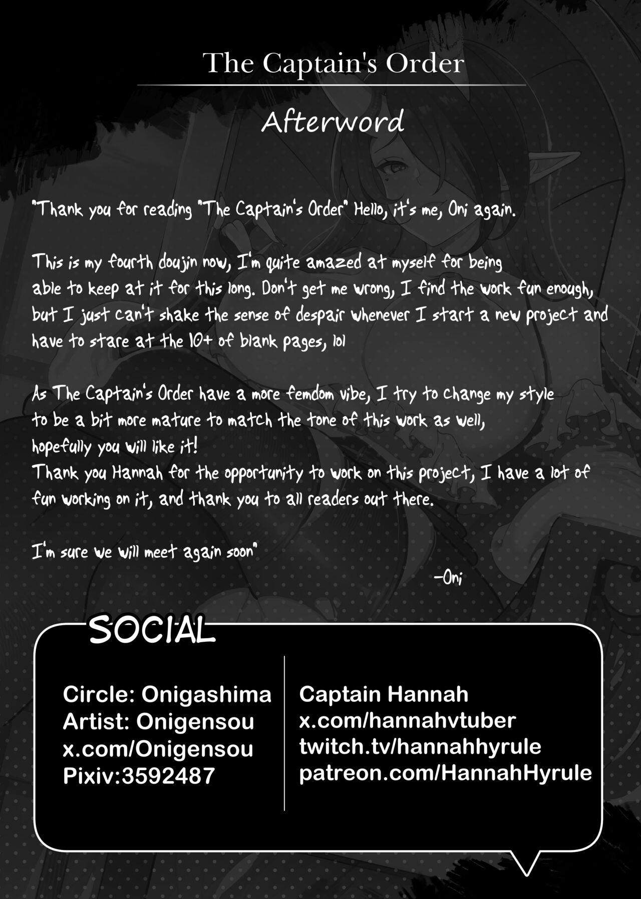 The Captain's Order page 22