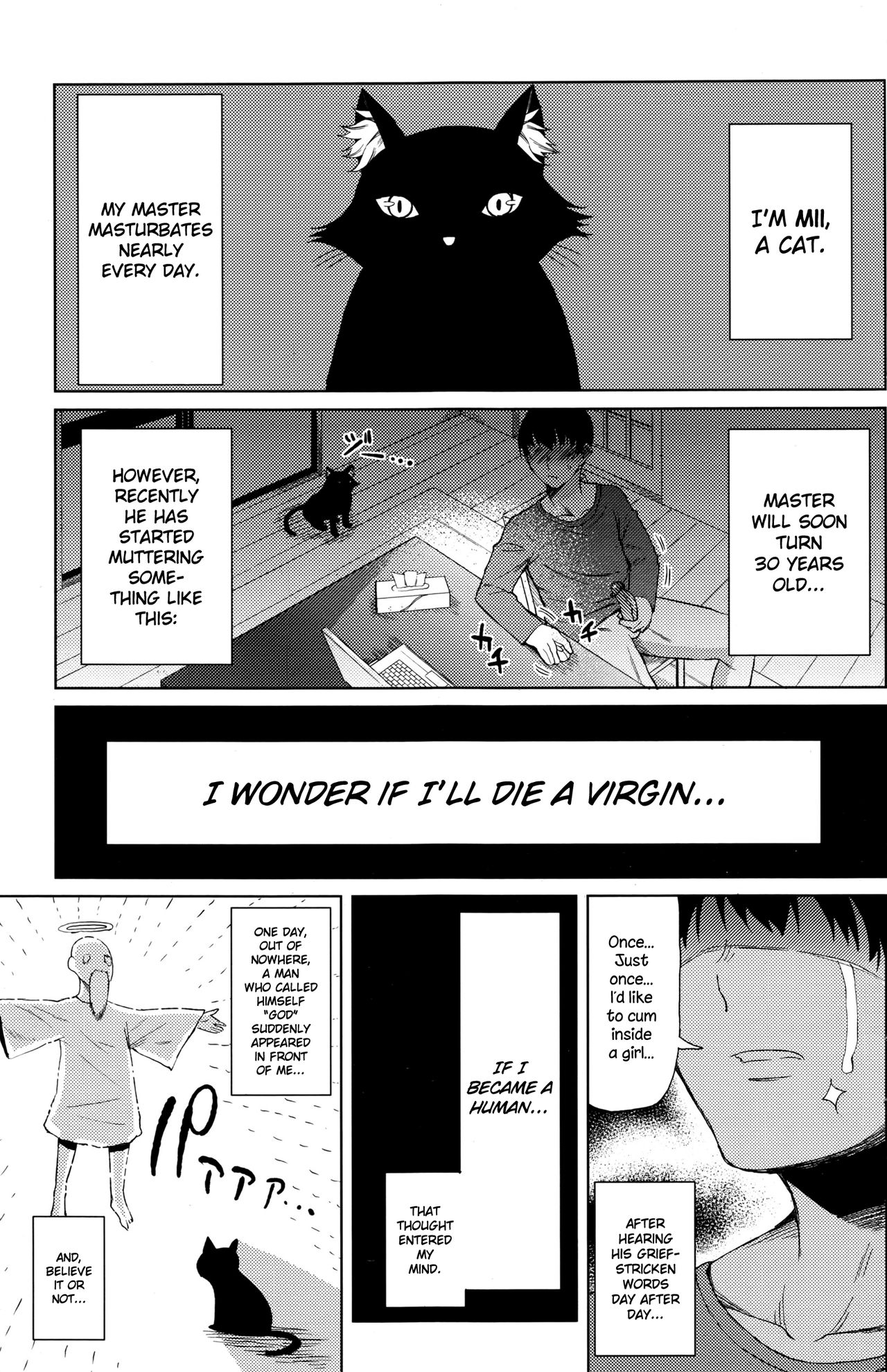 The Cat Who Became Human page 1