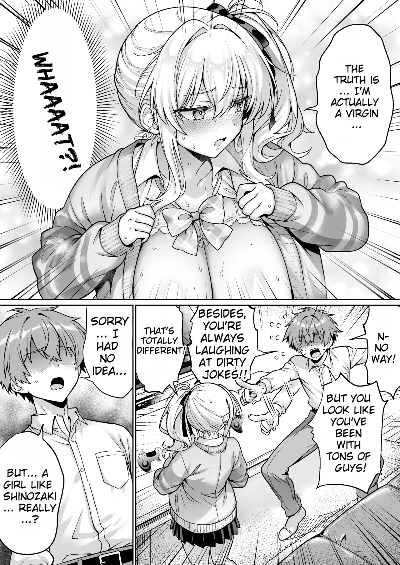 The Cheeky Gal in Class Was a Virgin The Story of Raw Insertion, Climaxing, and Creampie on Our First Time page 14