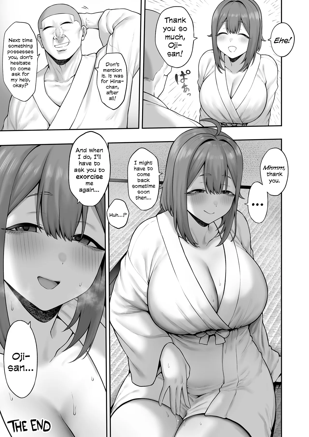 The Chunky, Defenseless, Airheaded University Girl Get's A Crash Course In Perverted Exorcisms! page 50