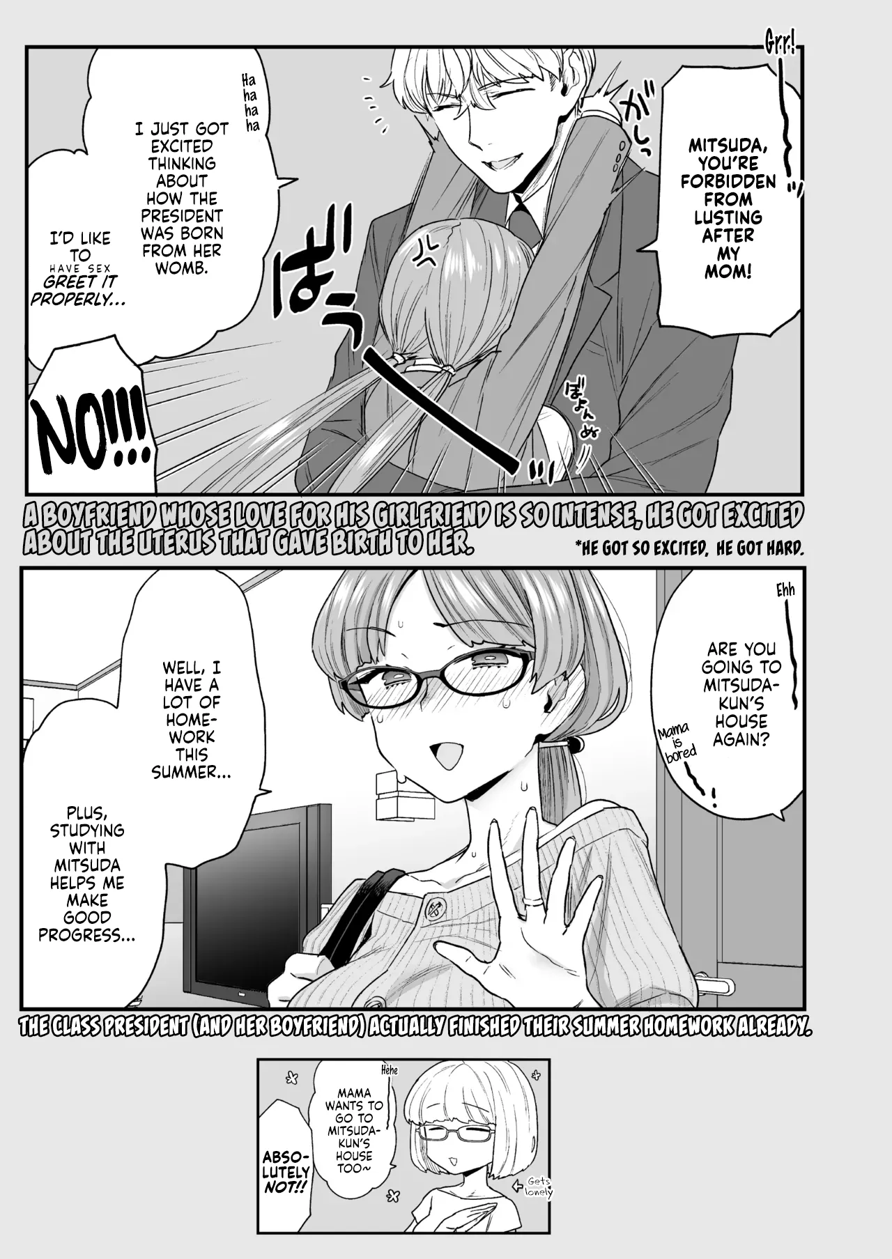 The Class President and Mitsuda-kun Compilation 1 + alpha page 127