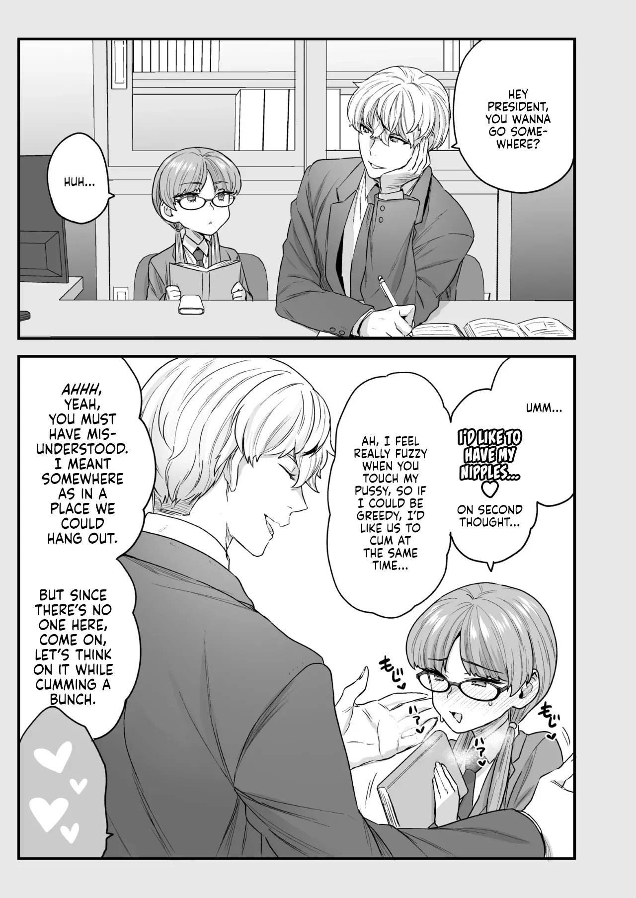 The Class President and Mitsuda-kun Compilation 1 + alpha page 137