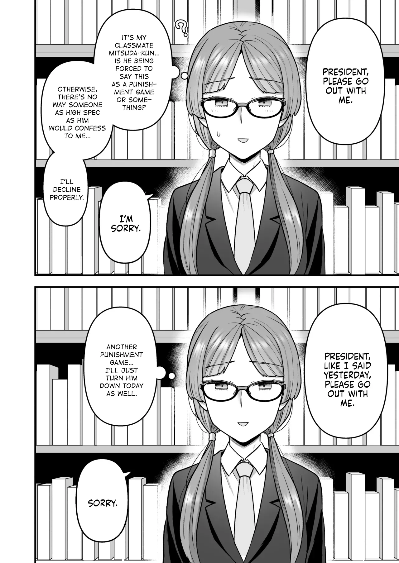 The Class President and Mitsuda-kun Compilation 1 + alpha page 40