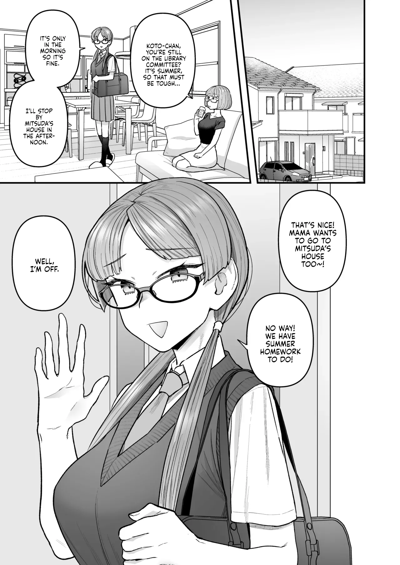 The Class President and Mitsuda-kun Compilation 1 + alpha page 5
