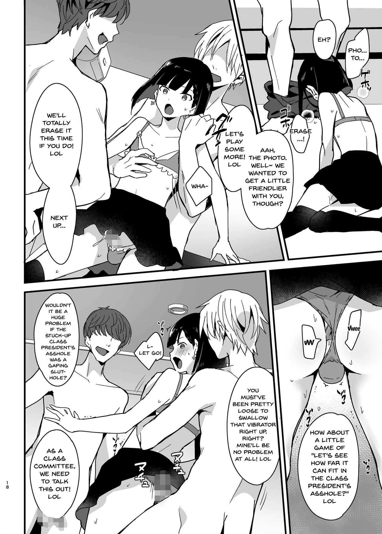 The Class President Falls To Delinquent Cock page 17