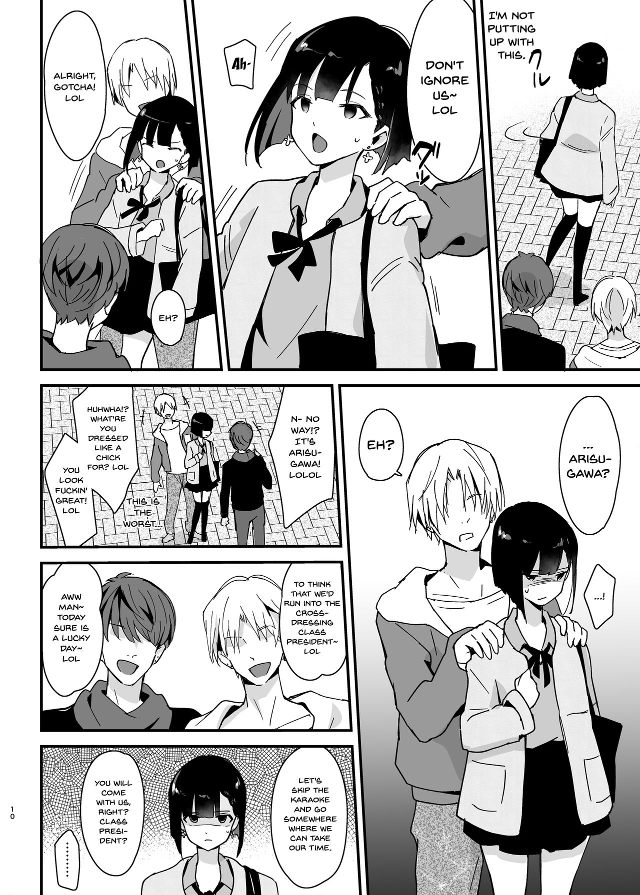 The Class President Falls To Delinquent Cock page 9