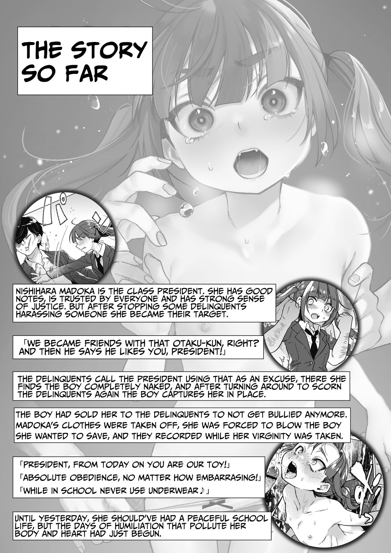 The Class Rep is Our Fuck-toy Now ~Blackmailed with Rape Photos~ page 39