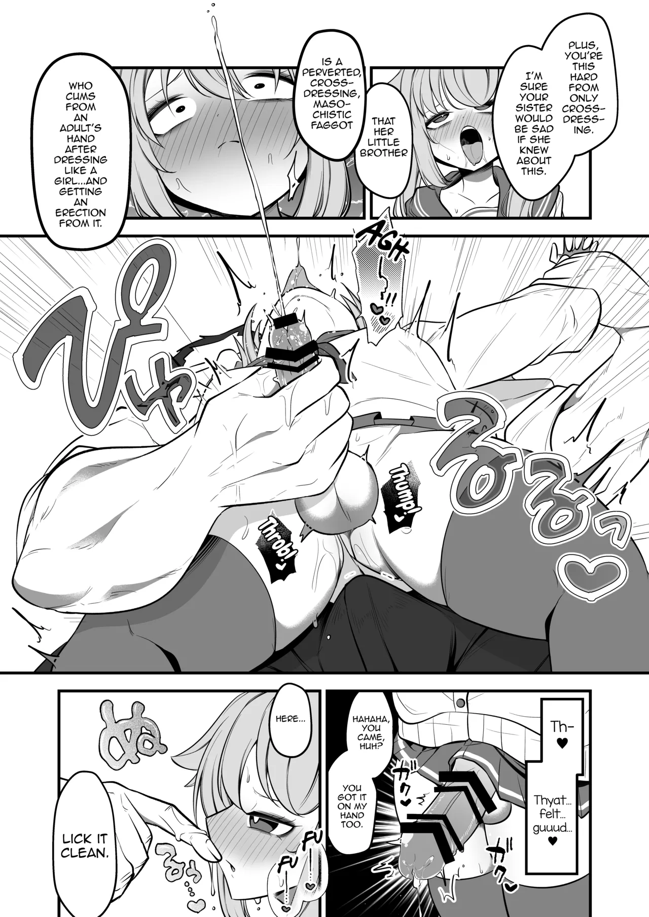 The Concept of Natsu's Little Brother Getting Fucked by Sensei as Natsu page 11