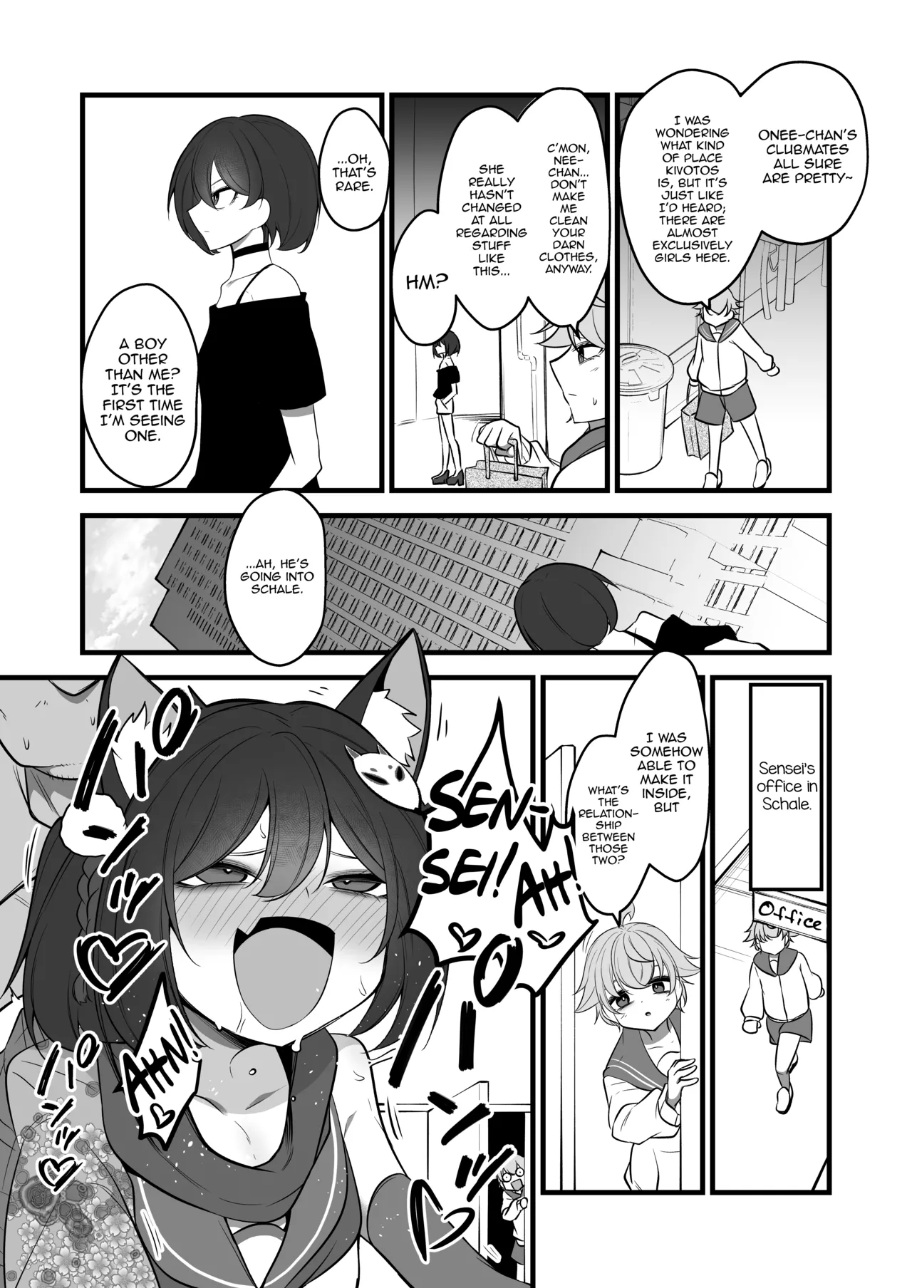 The Concept of Natsu's Little Brother Getting Fucked by Sensei as Natsu page 4
