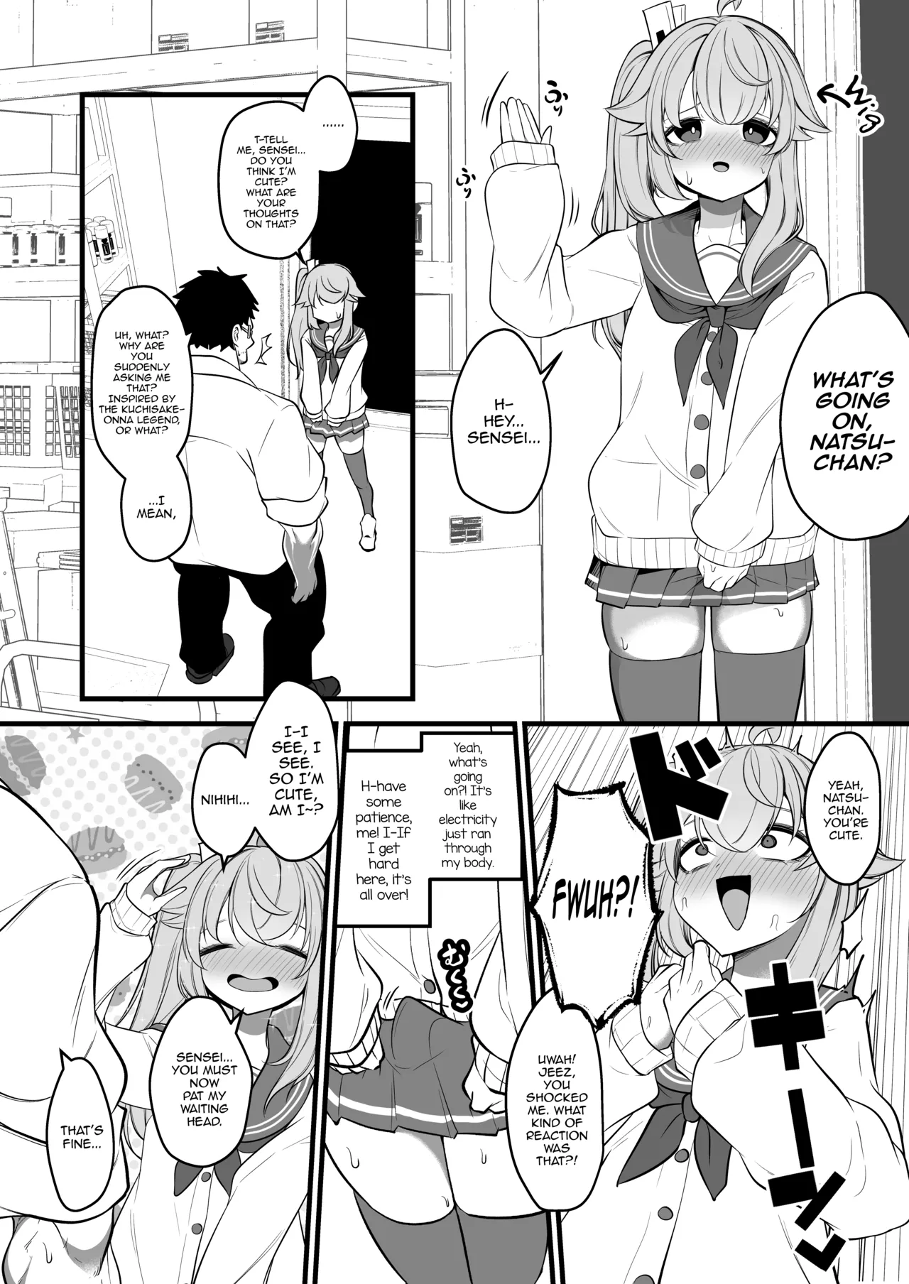 The Concept of Natsu's Little Brother Getting Fucked by Sensei as Natsu page 8